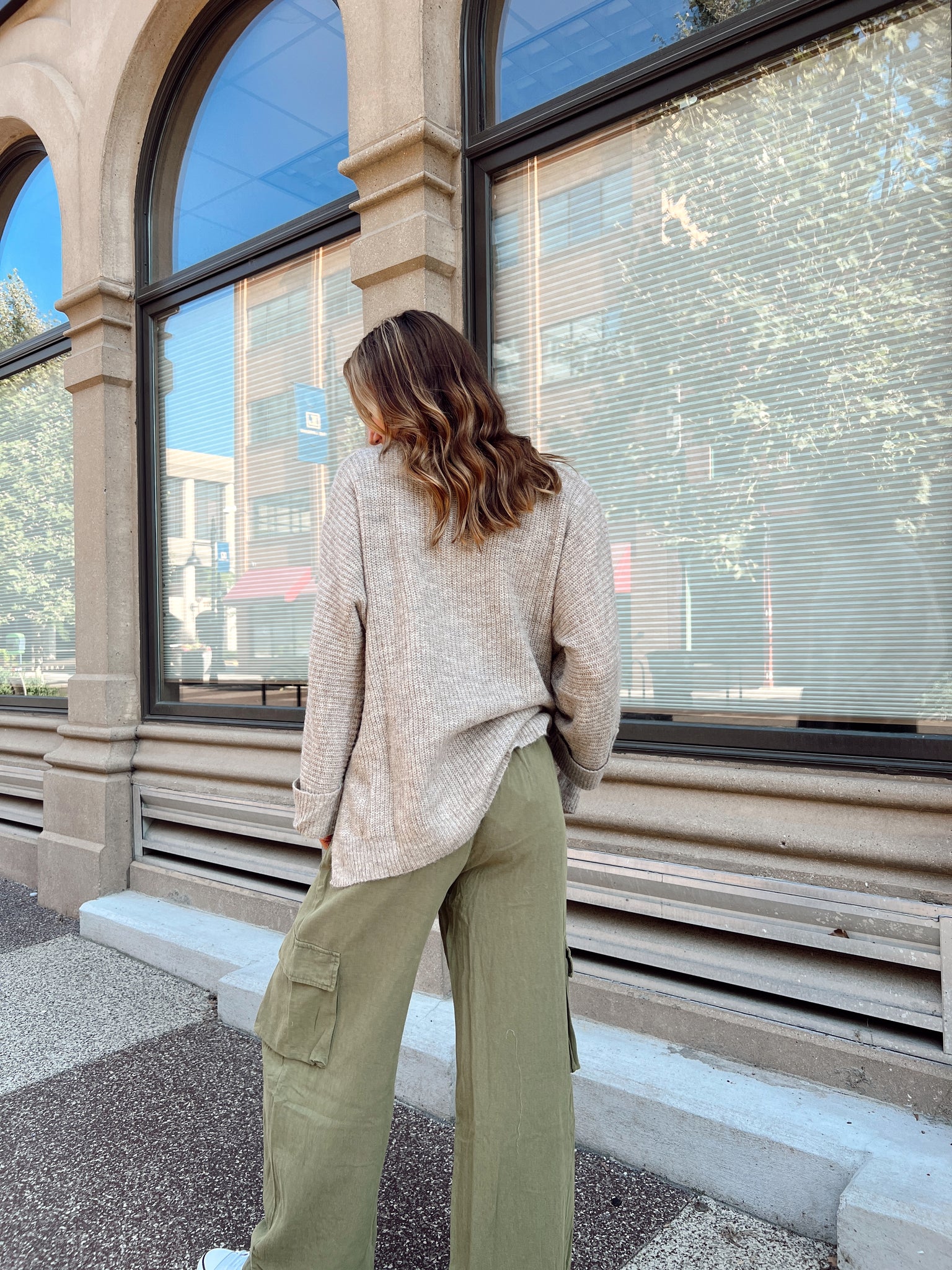 Cuddle Weather Latte Sweater