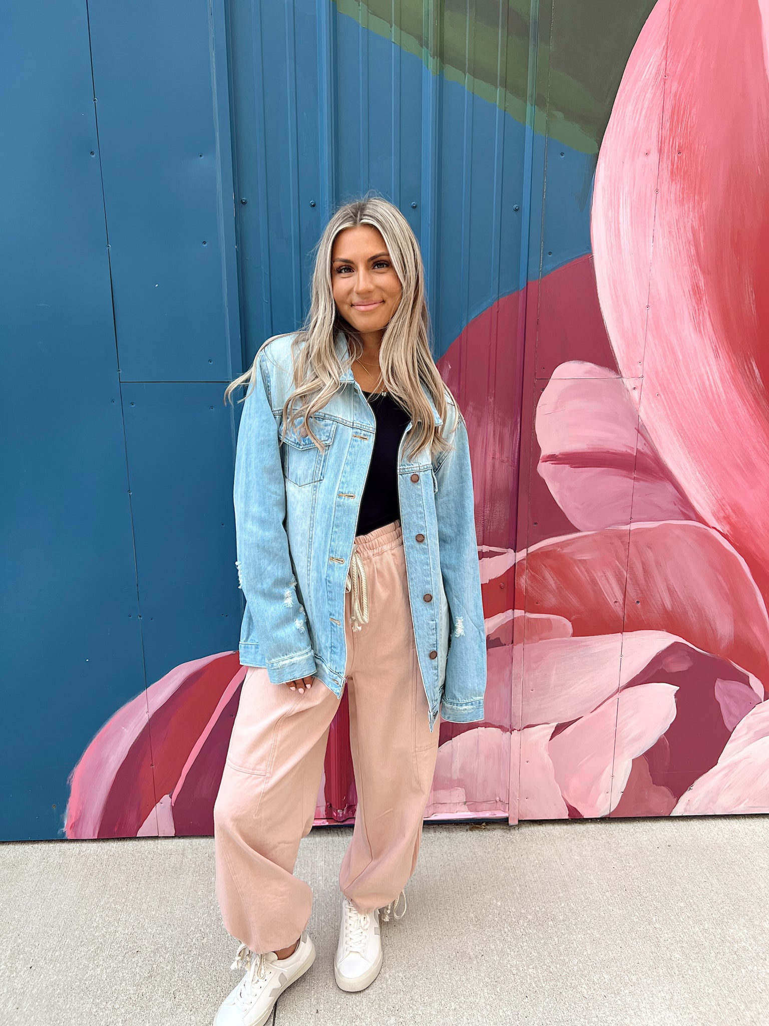 All That Distressed Jean Jacket