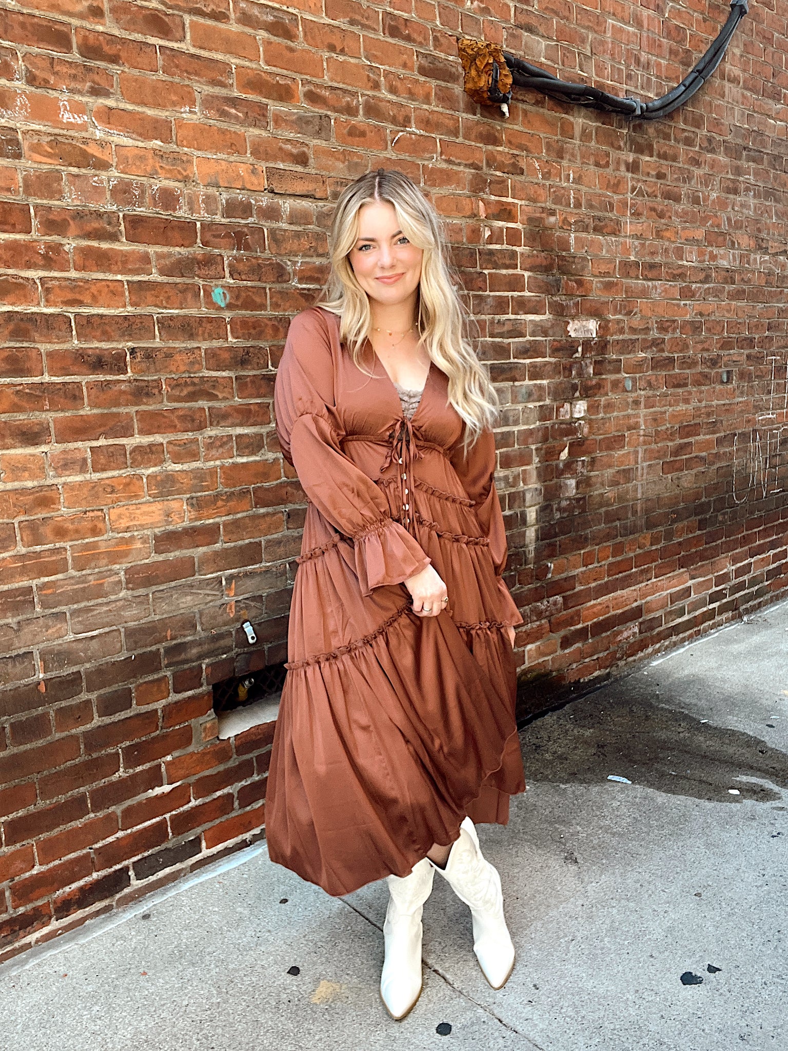 Golden Hour Gown Mocha
