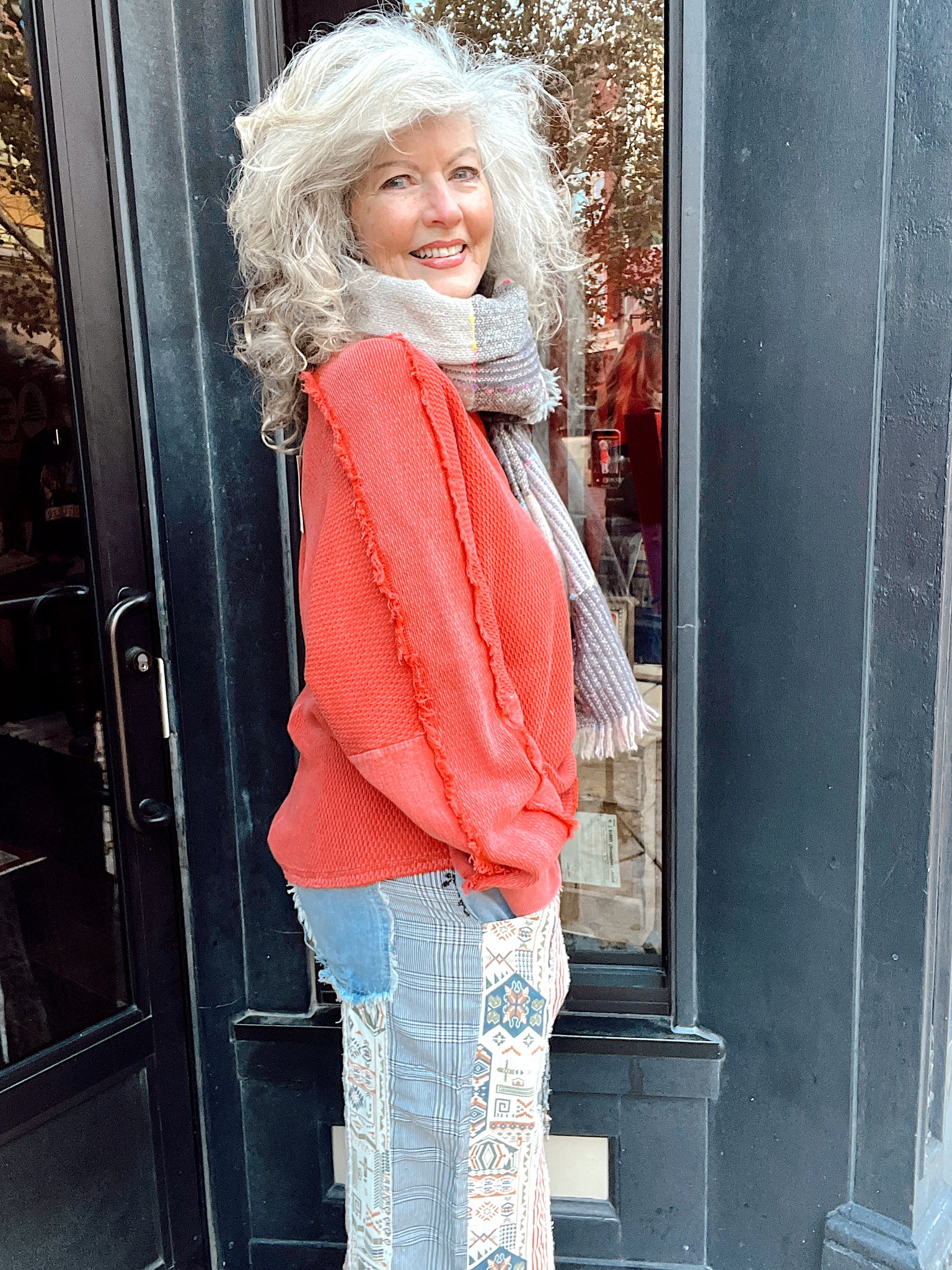 Ramblin Red Thermal Top