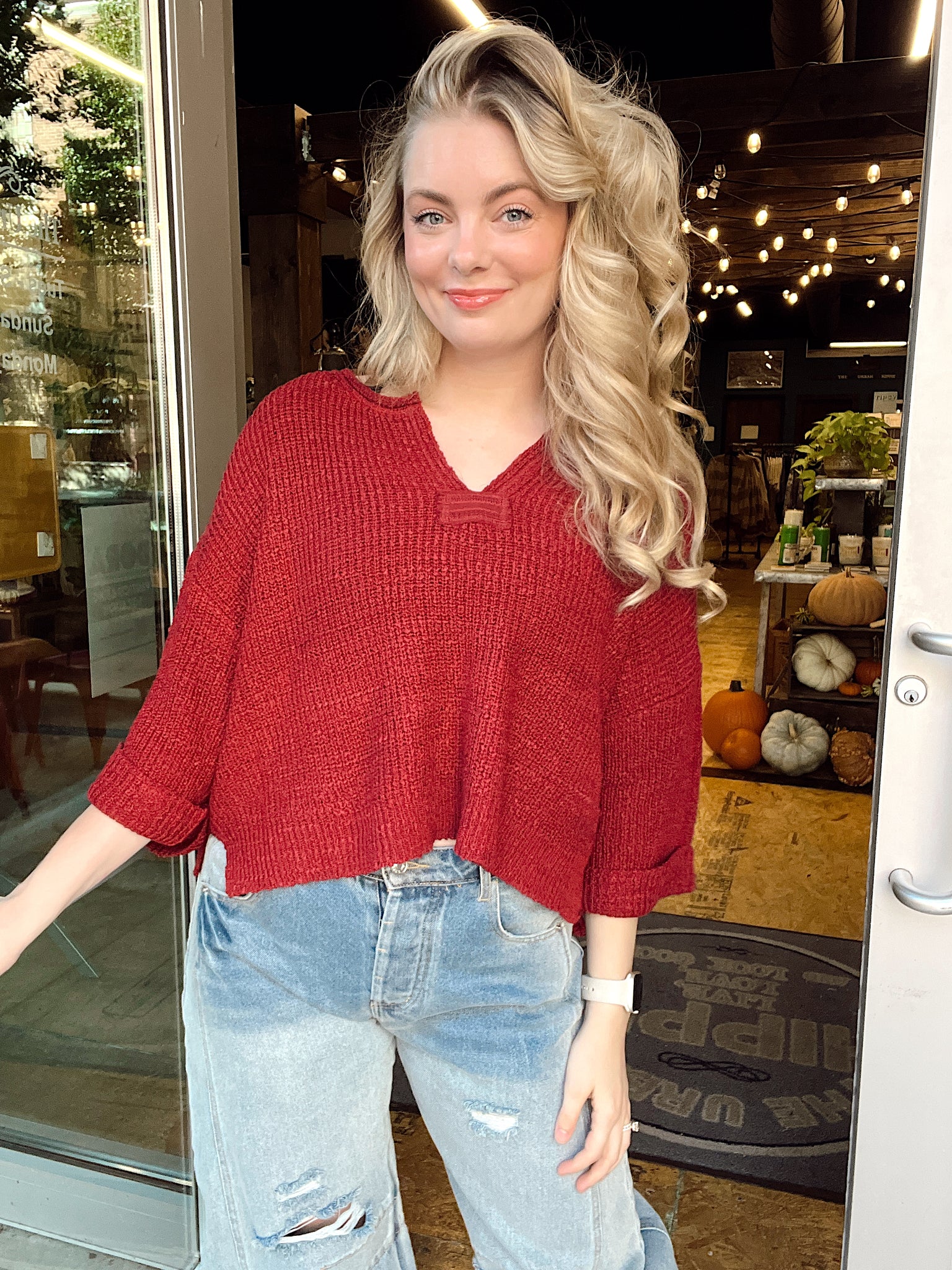 My Fav Cabernet Sweater