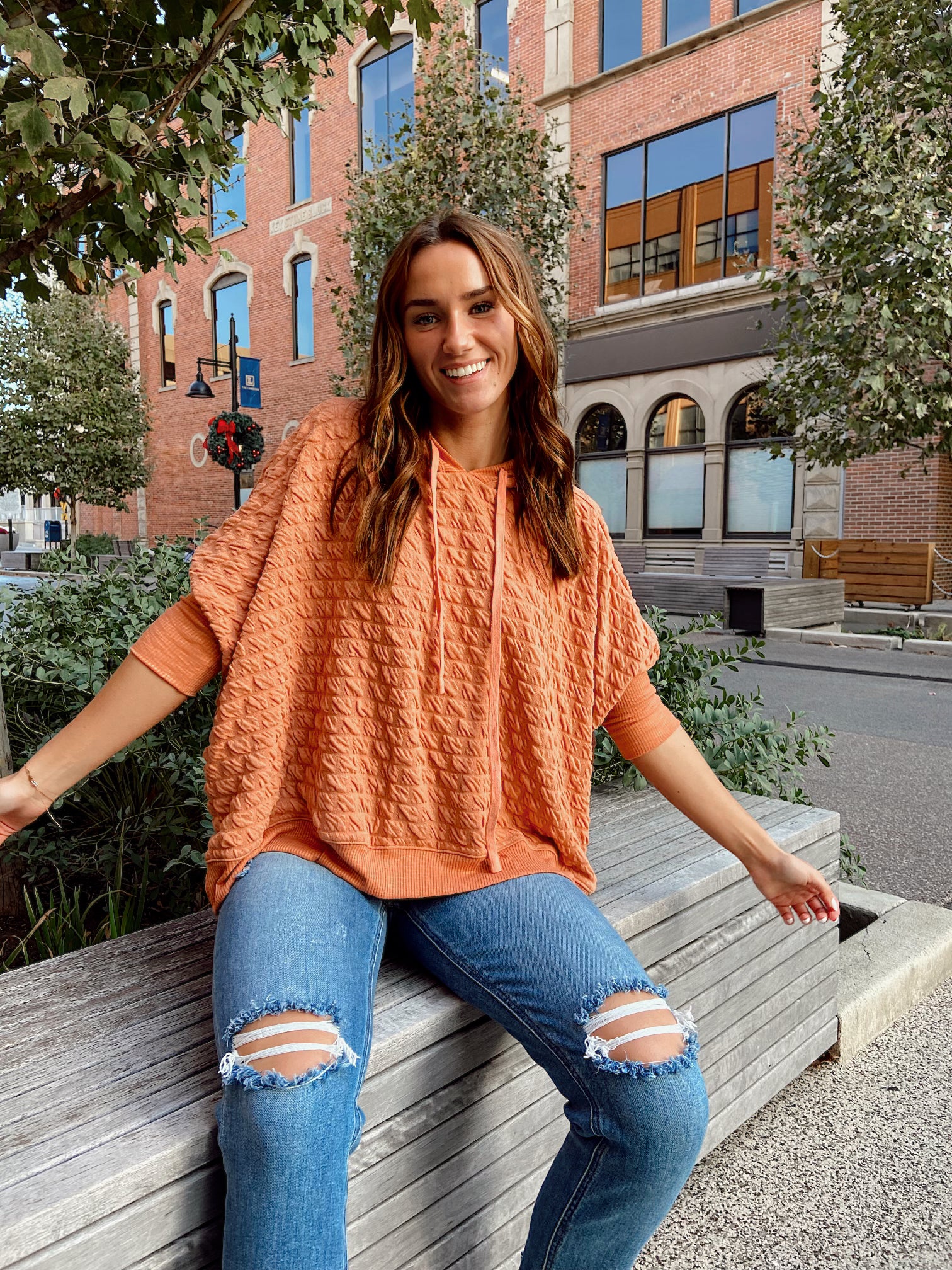 Hearts Desire Apricot Hoodie