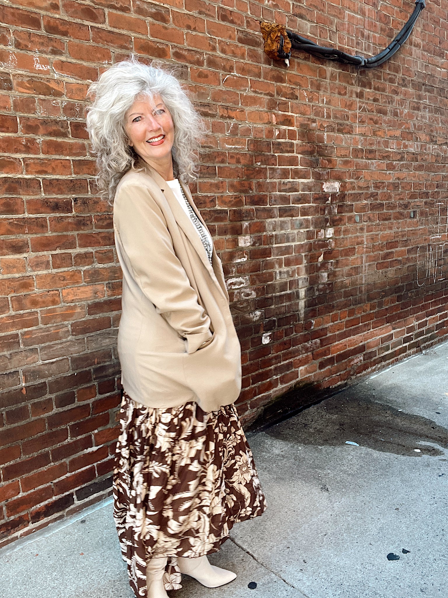 Ready for Date Night Skirt Chocolate