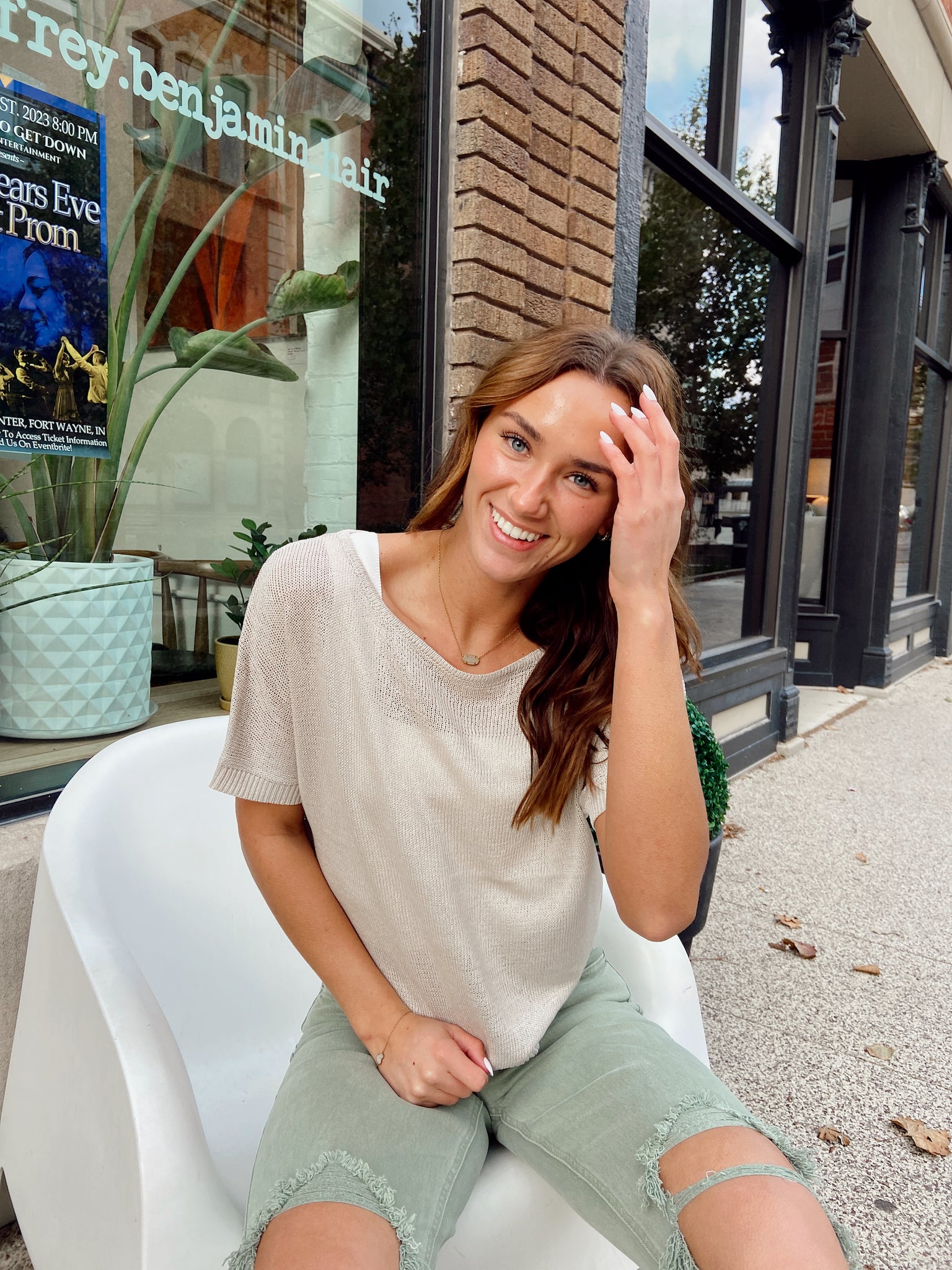 Stargazer Ash Grey Top
