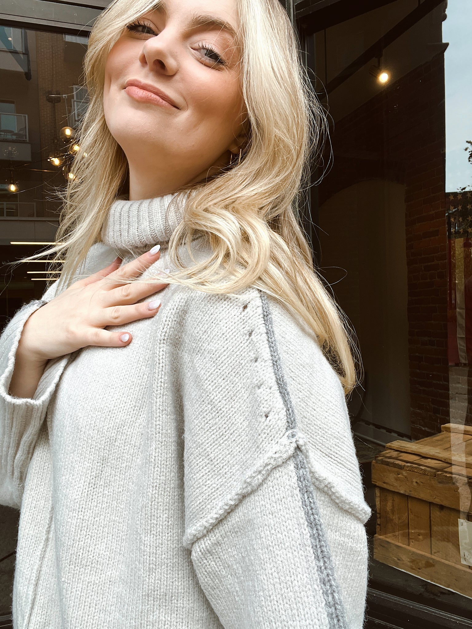 FINAL SALE - Snow Angel Sweater