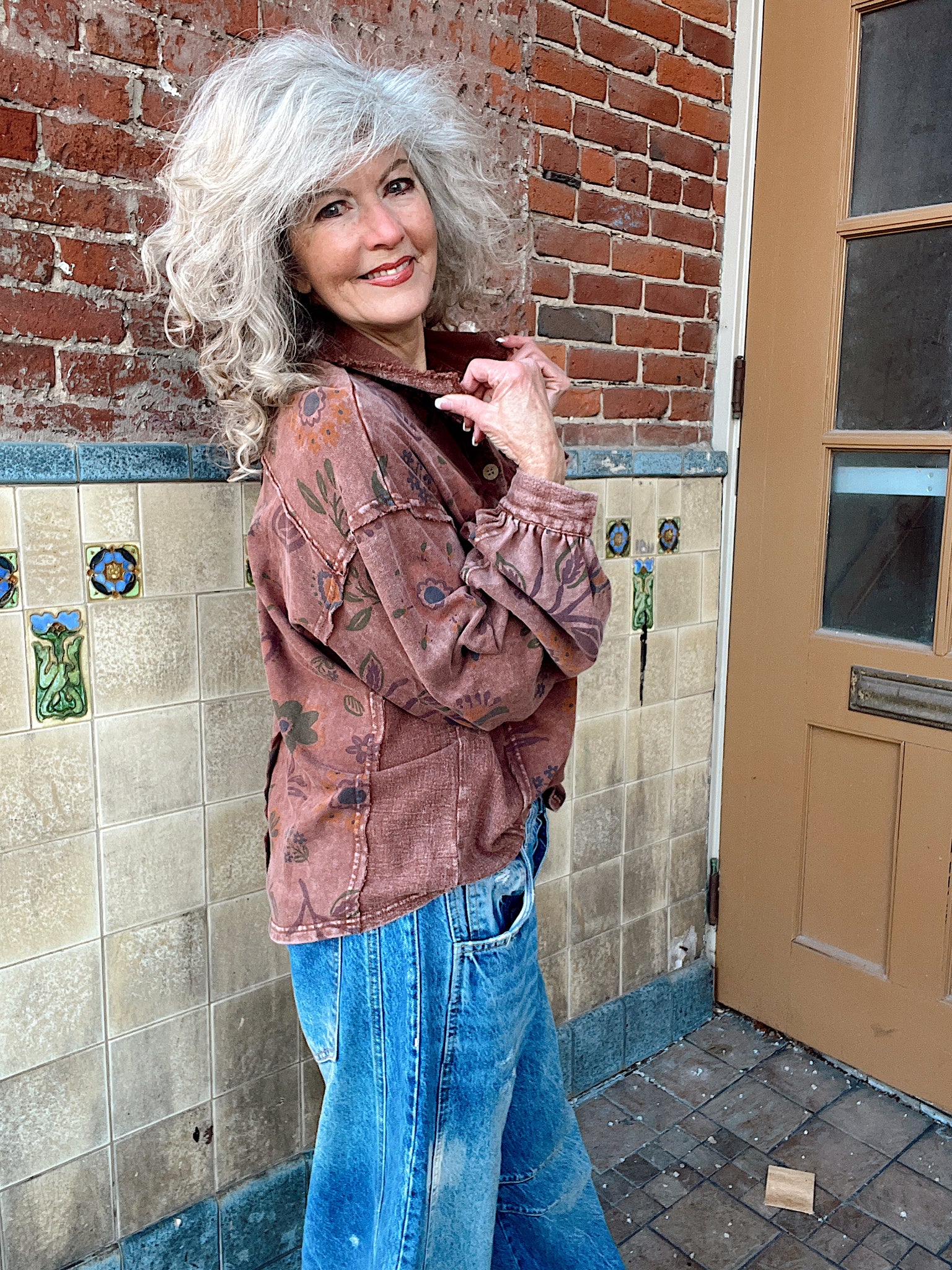 Flower Power Pullover