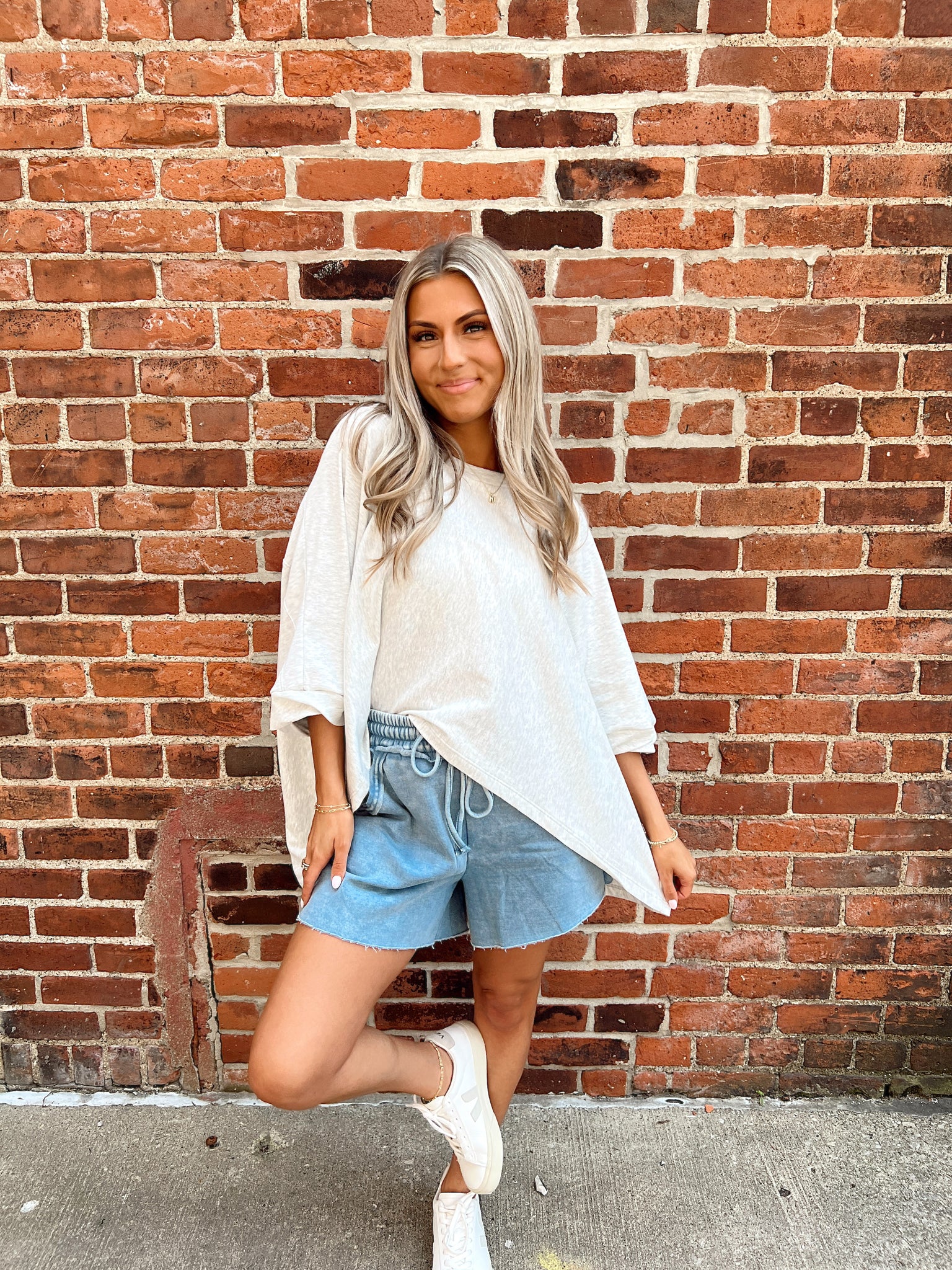 Vintage Blue Lounge Shorts