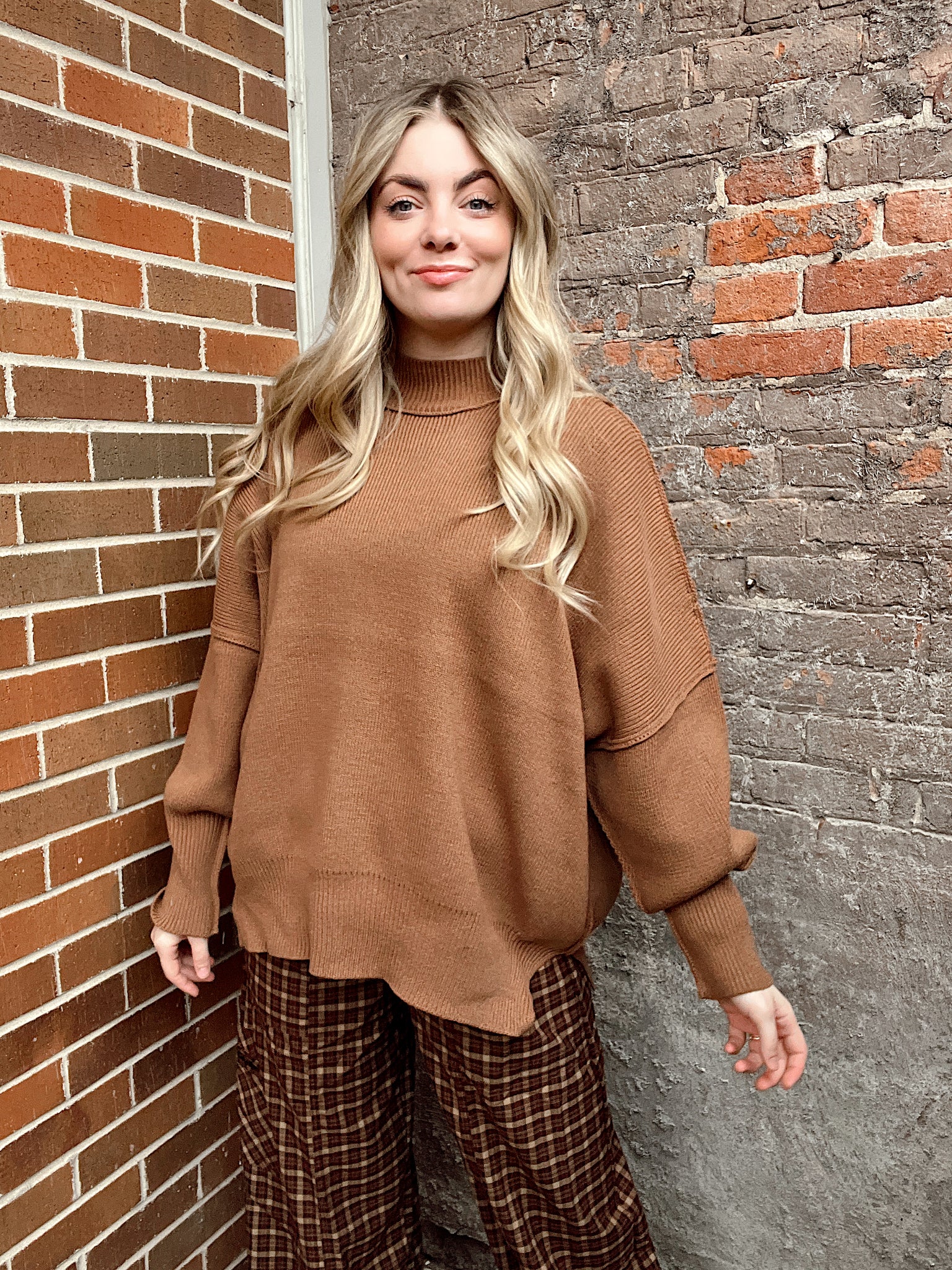 Night In Sweater Deep Camel