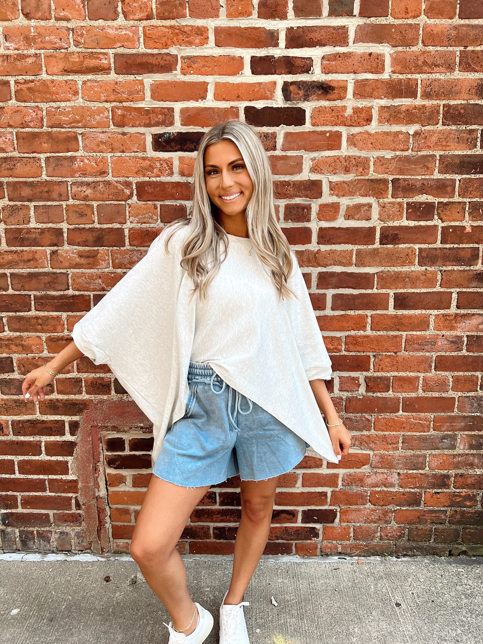 Vintage Blue Lounge Shorts
