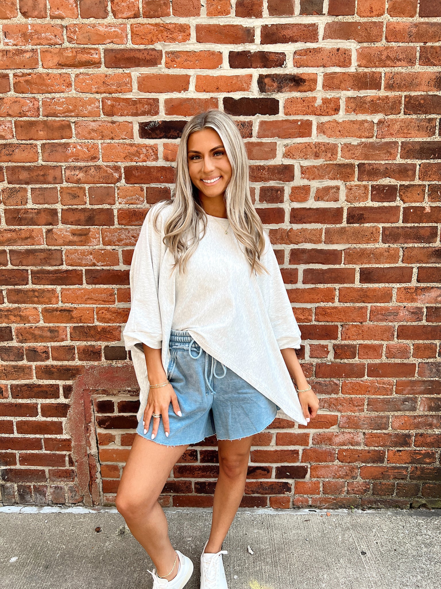 Vintage Blue Lounge Shorts