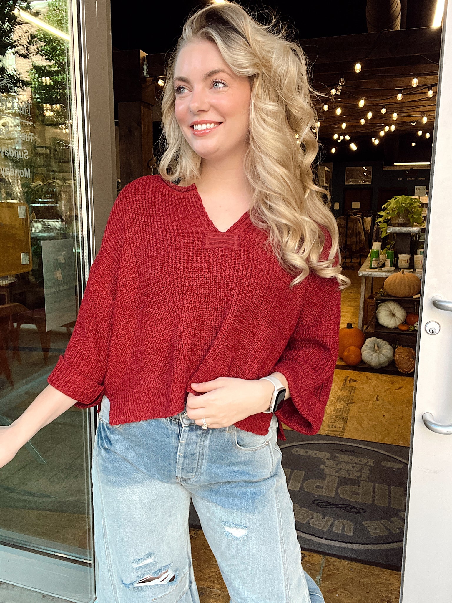 My Fav Cabernet Sweater