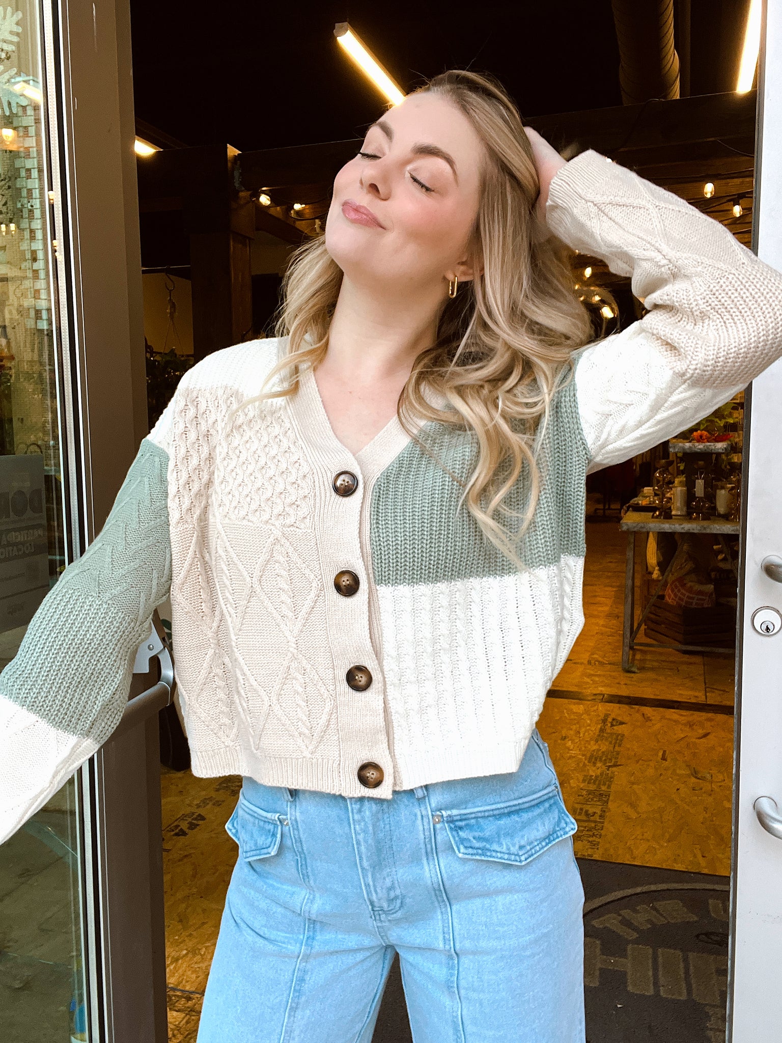 FINAL SALE Tessa Cropped Cardi