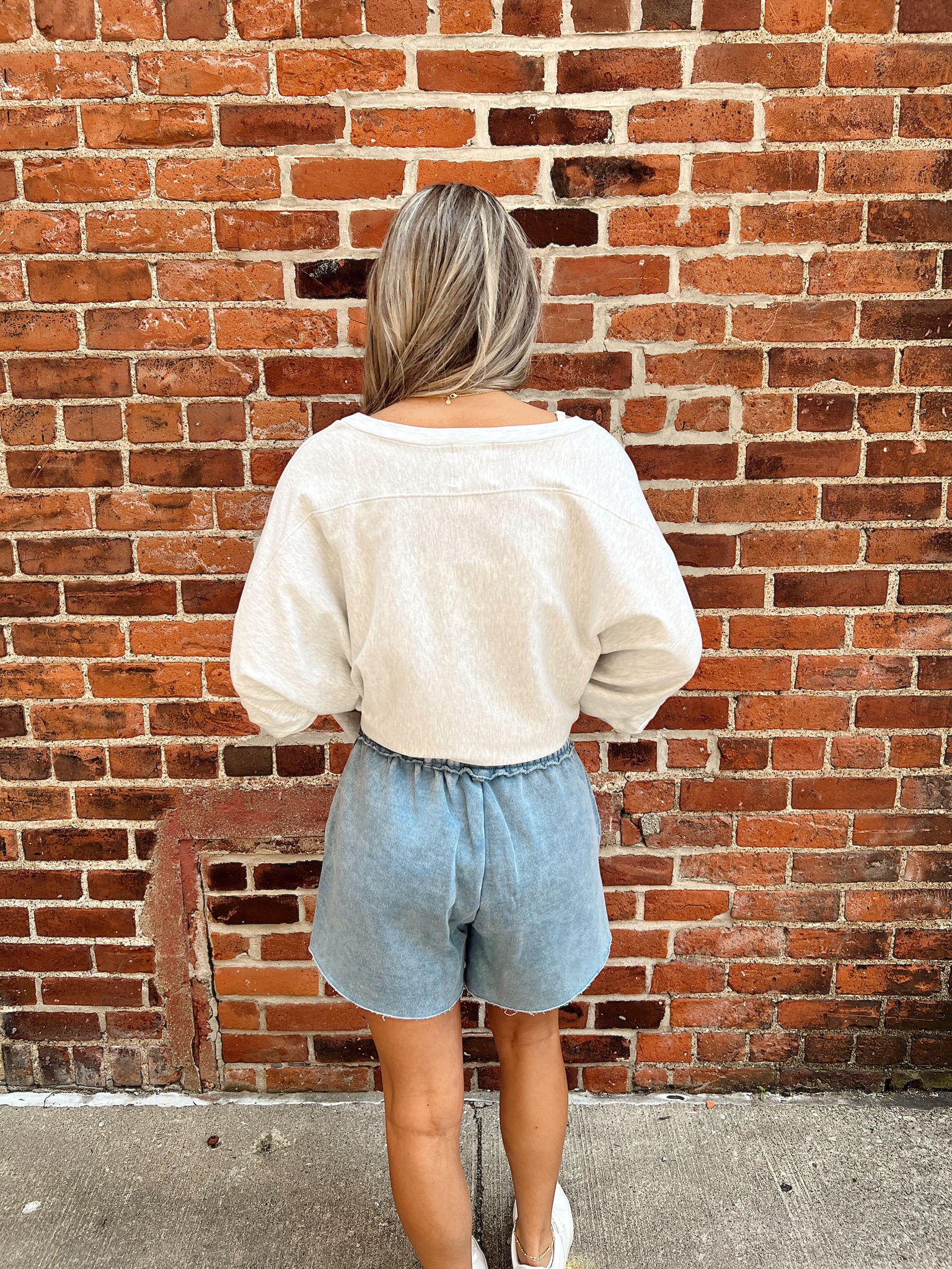 Vintage Blue Lounge Shorts