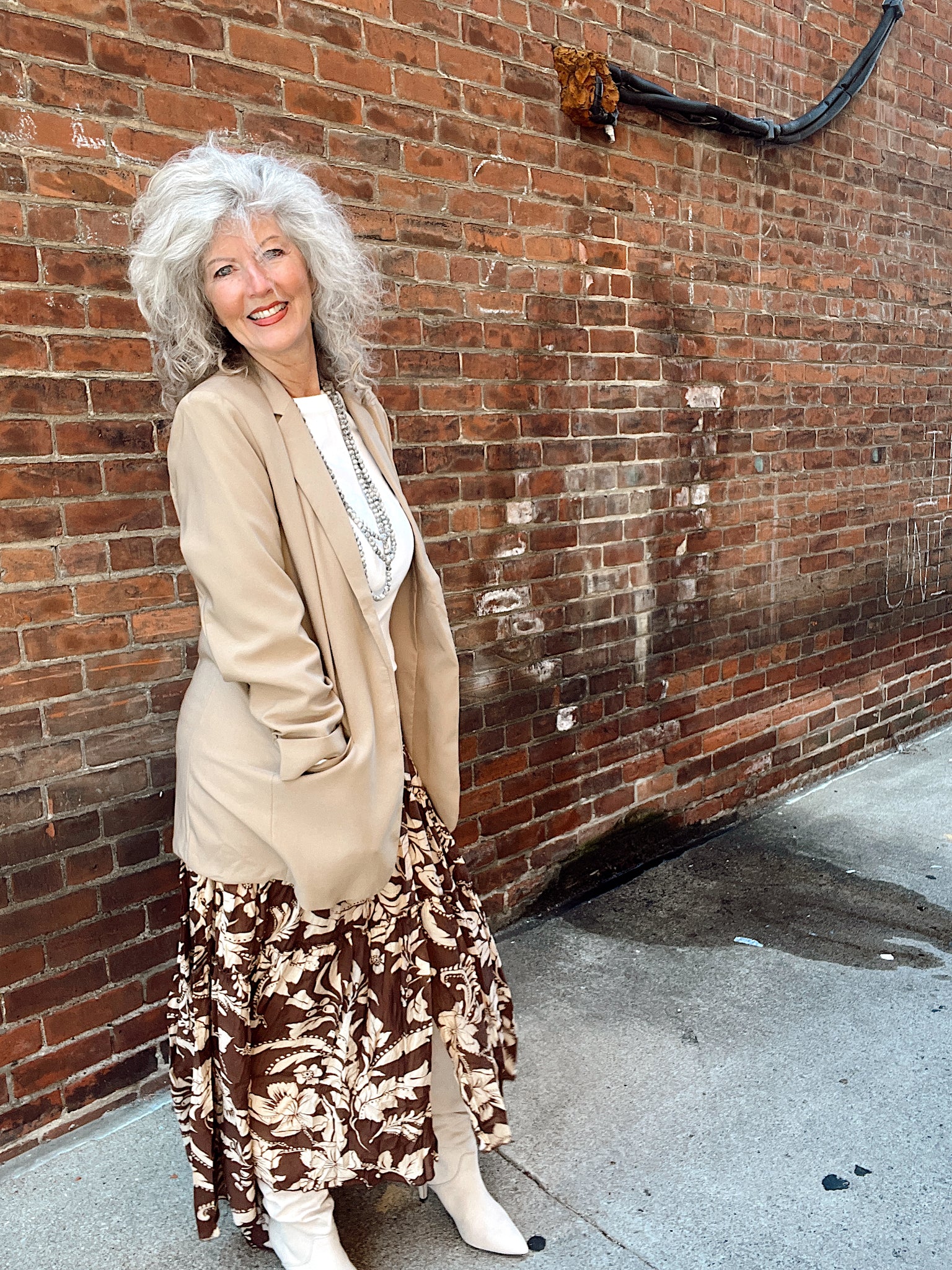 Ready for Date Night Skirt Chocolate