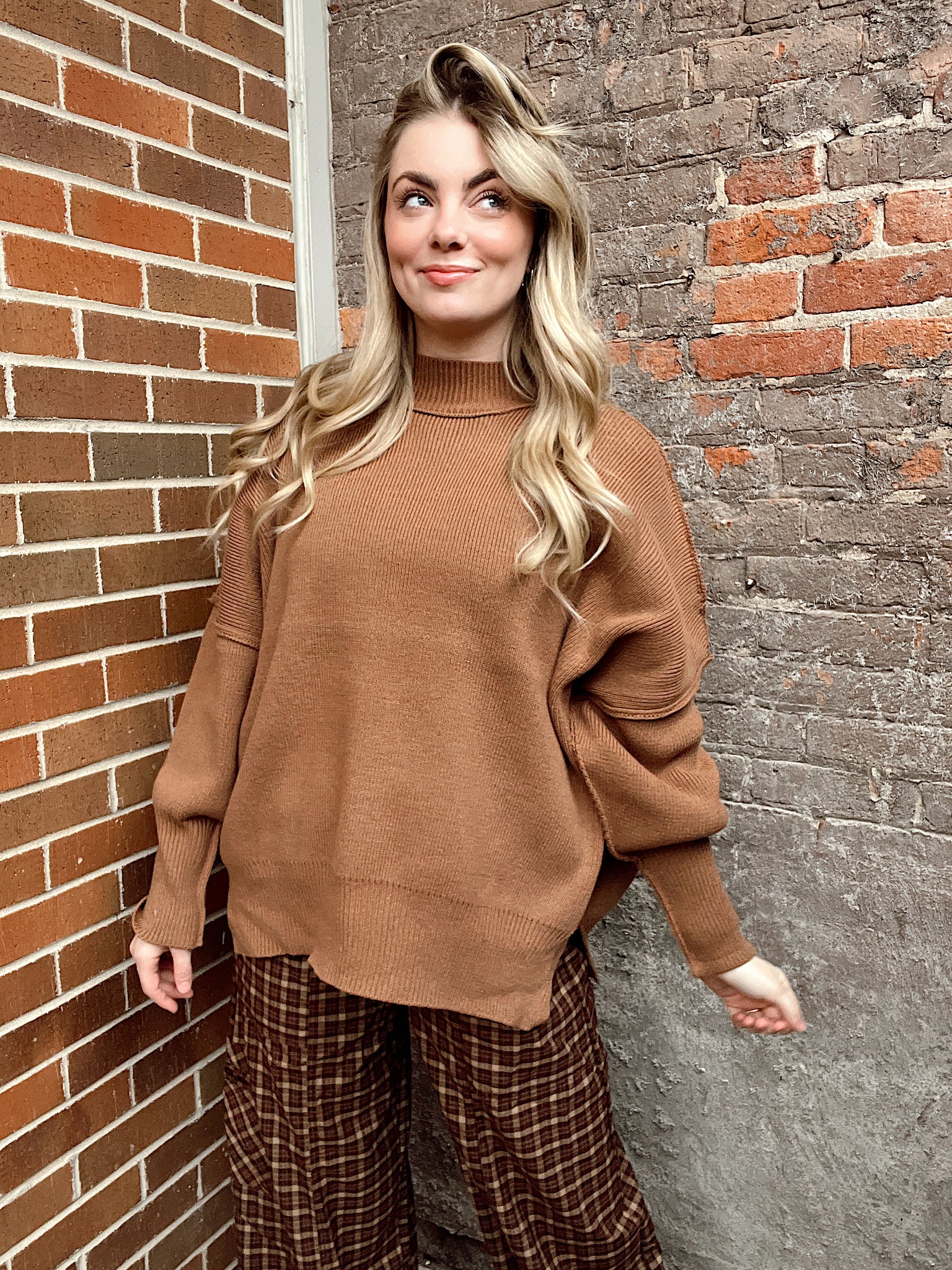 Night In Sweater Deep Camel