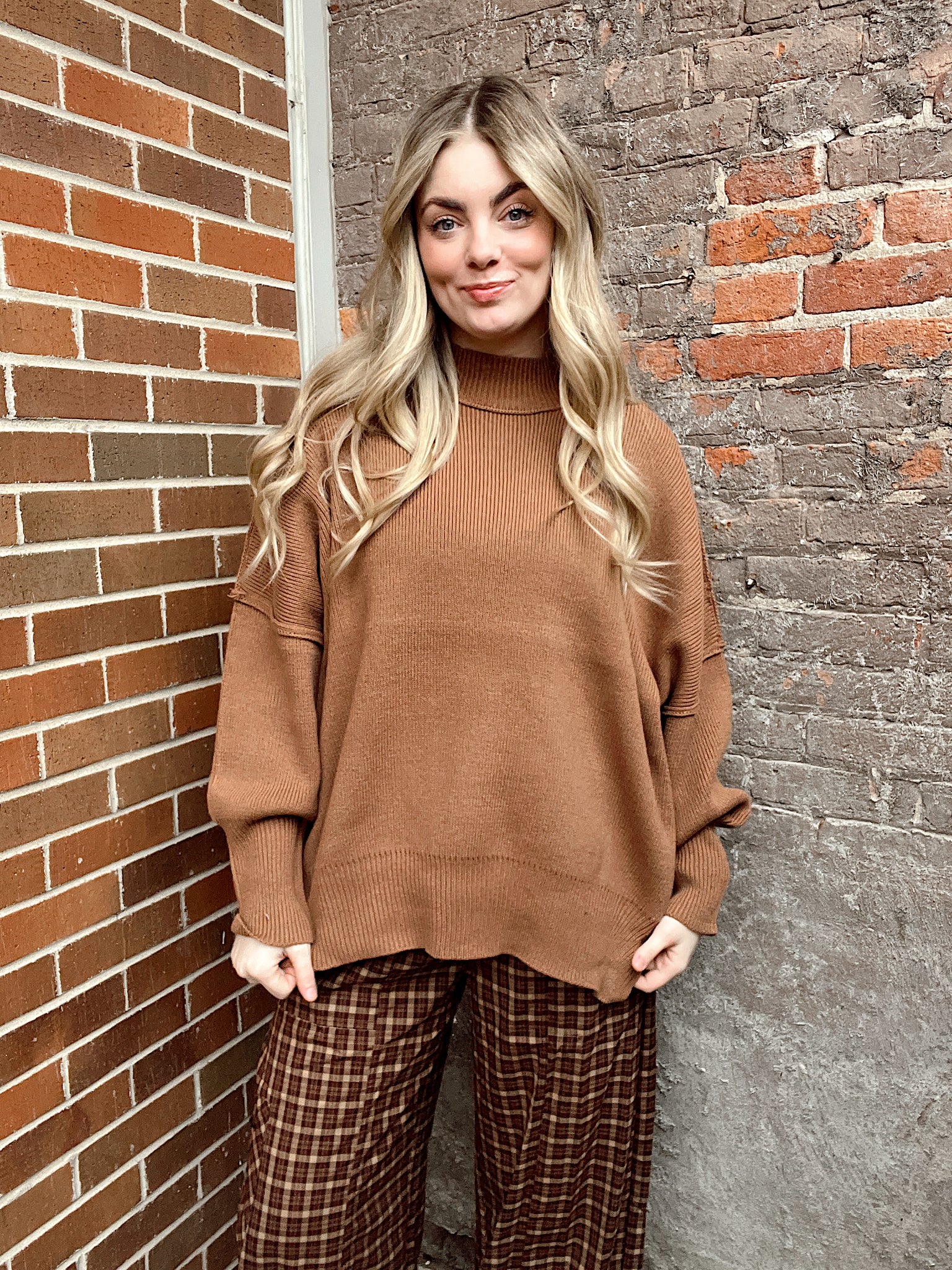 Night In Sweater Deep Camel