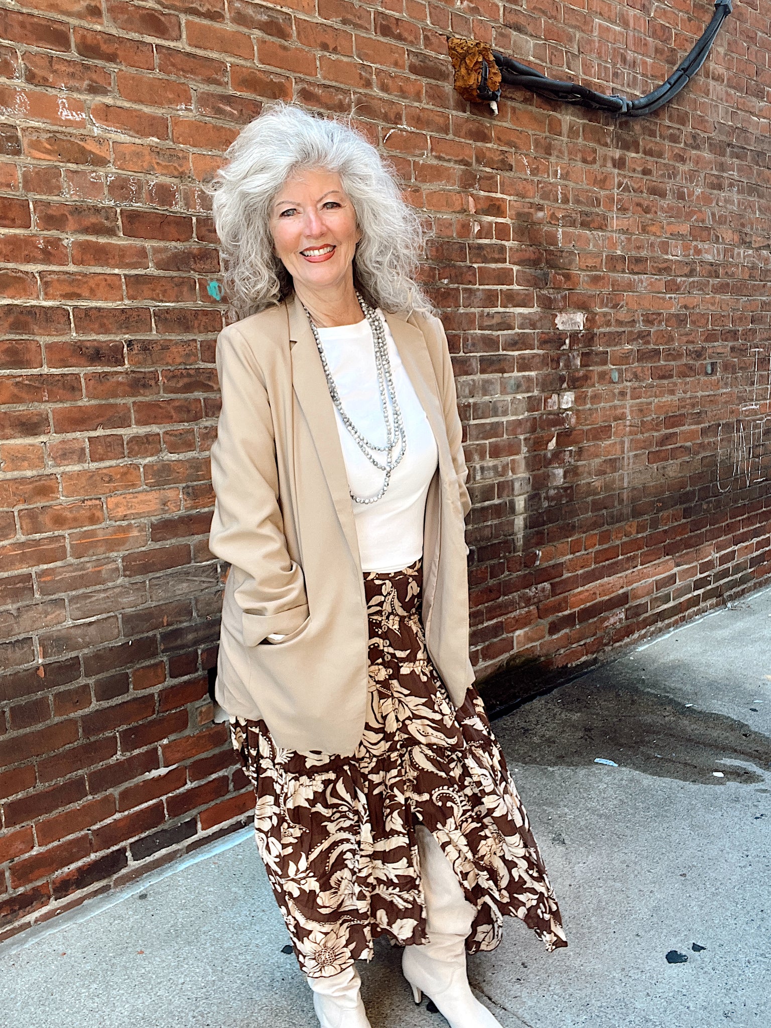 Ready for Date Night Skirt Chocolate
