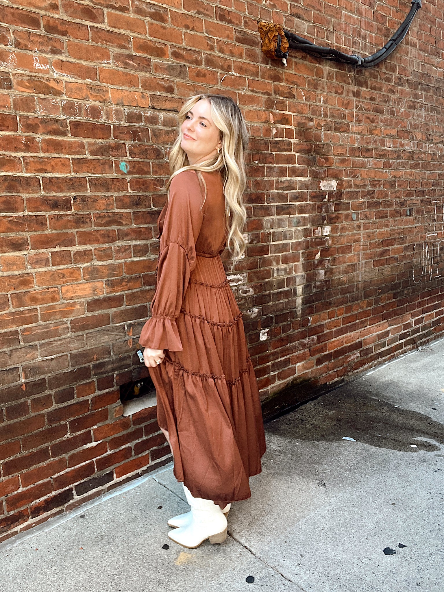 Golden Hour Gown Mocha