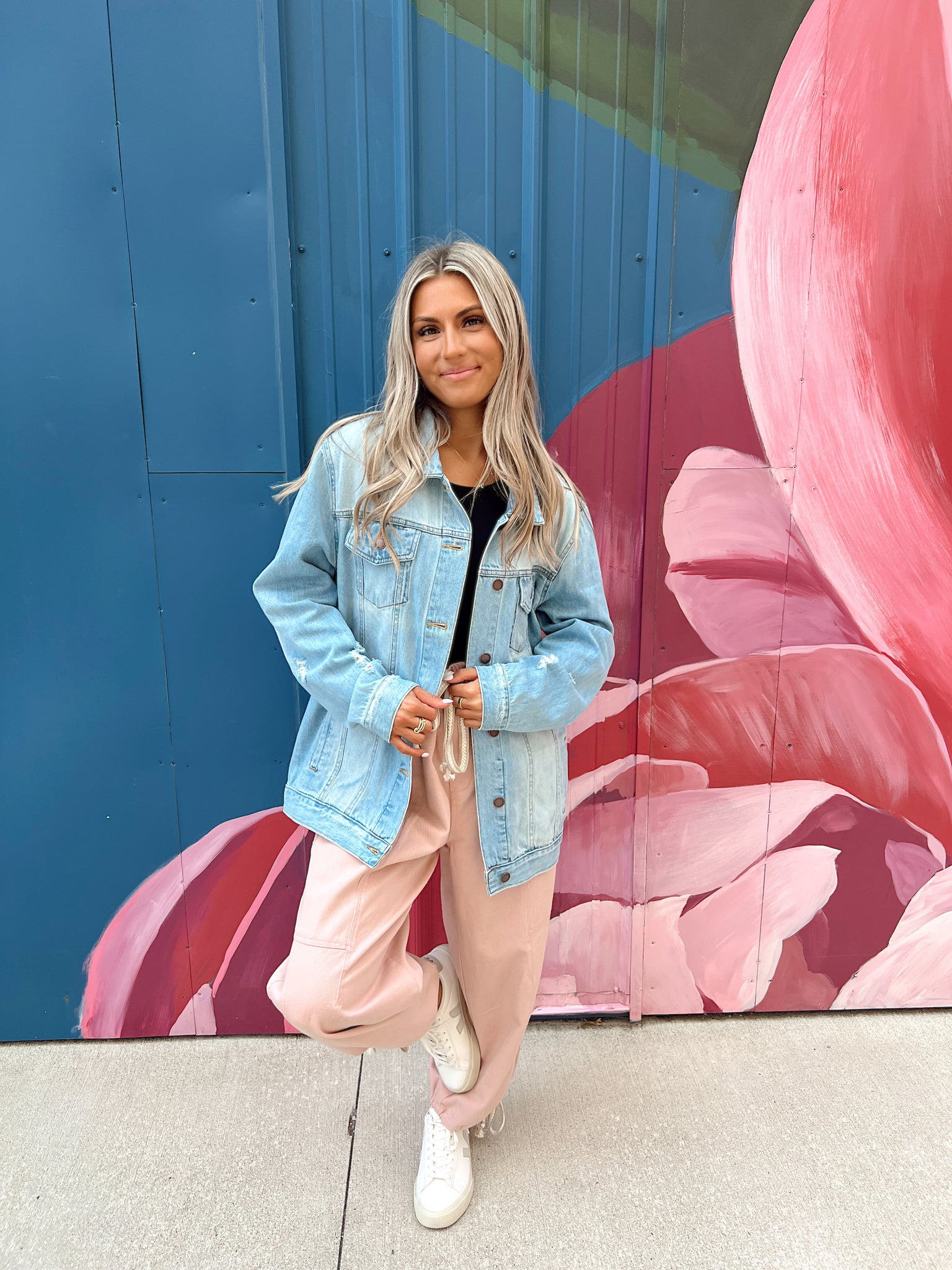 All That Distressed Jean Jacket