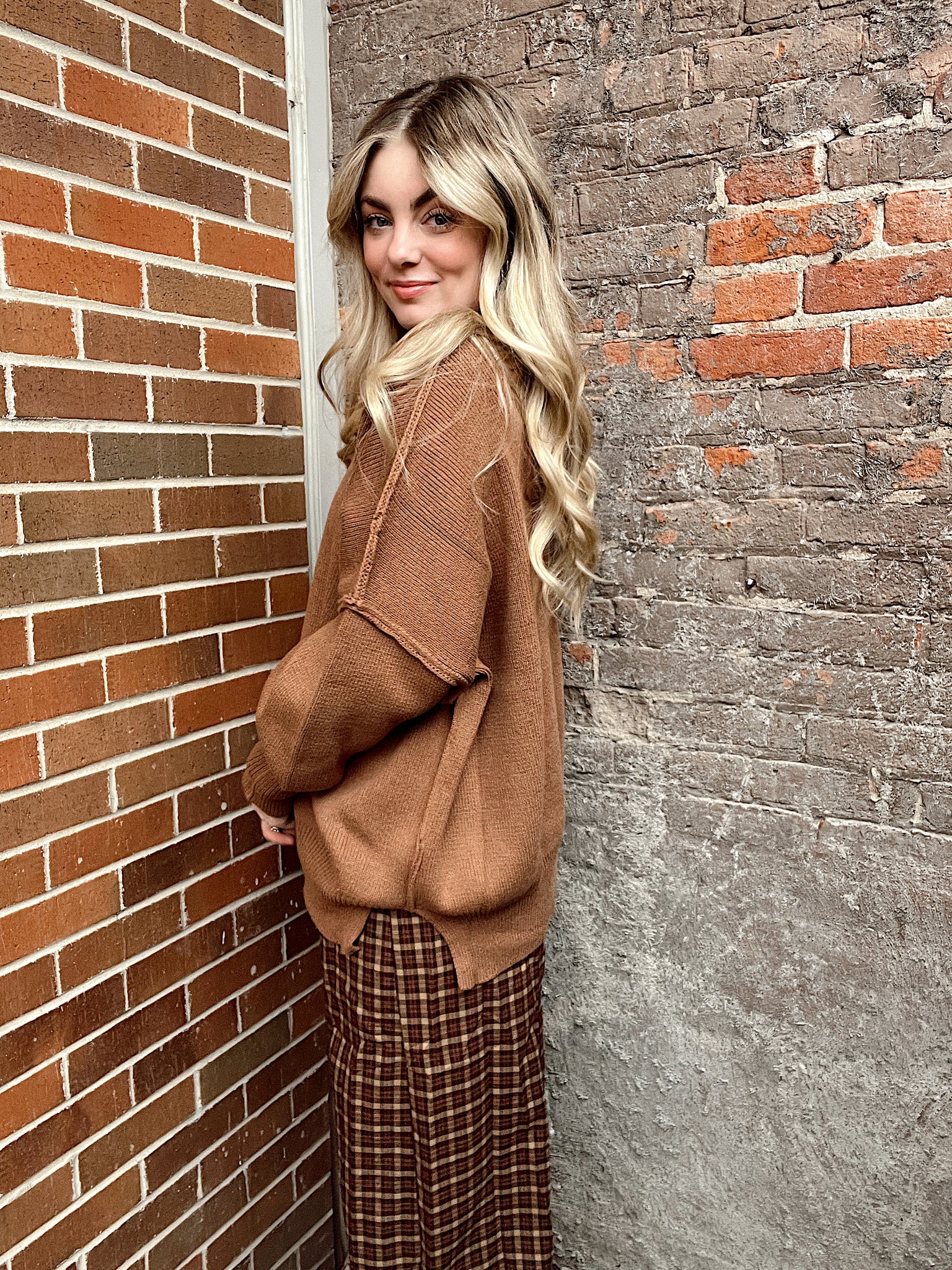 Night In Sweater Deep Camel