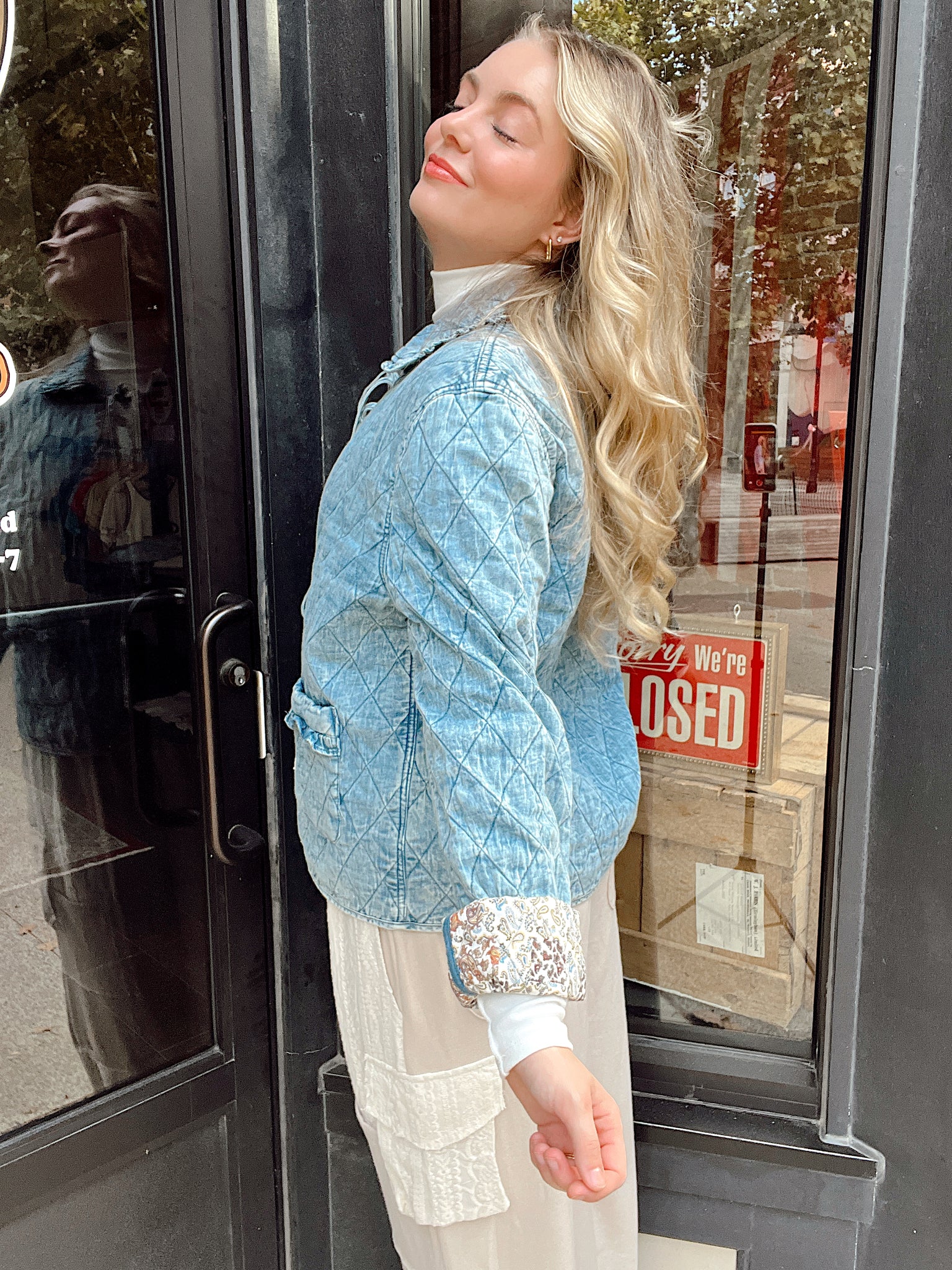 Blue Sky Quilted Jacket