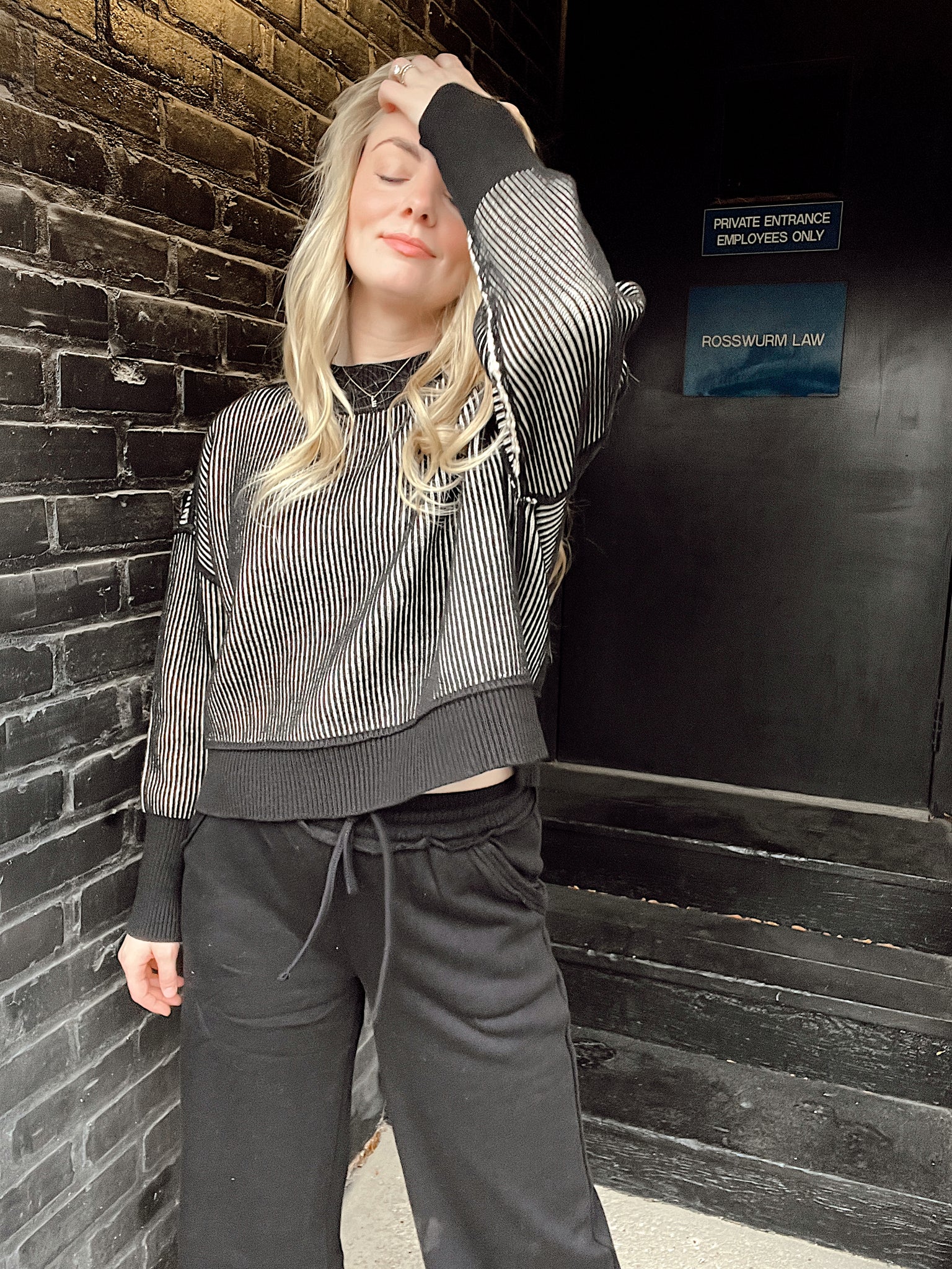 Toasty Threads Sweater Black