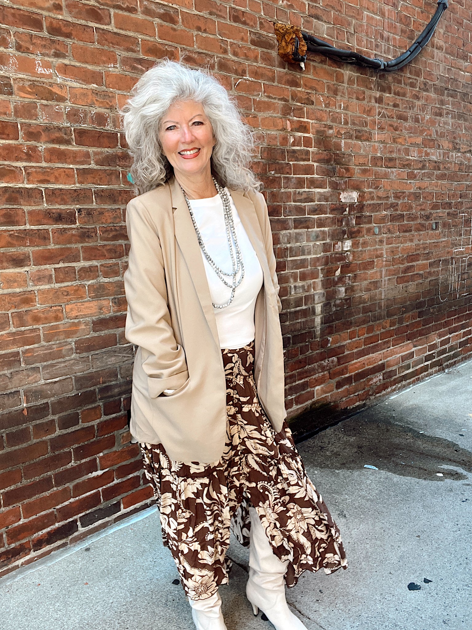 Ready for Date Night Skirt Chocolate