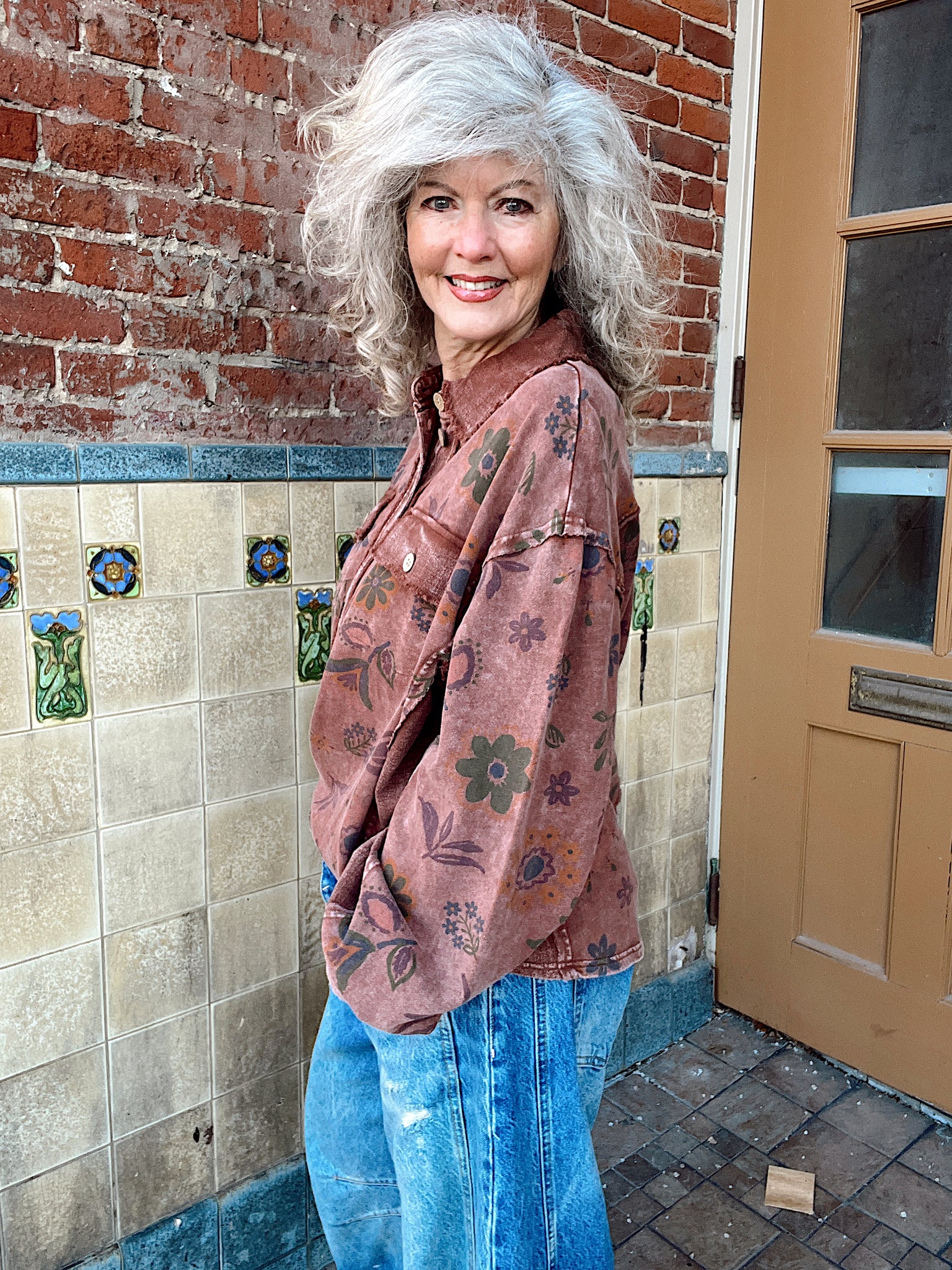 Flower Power Pullover