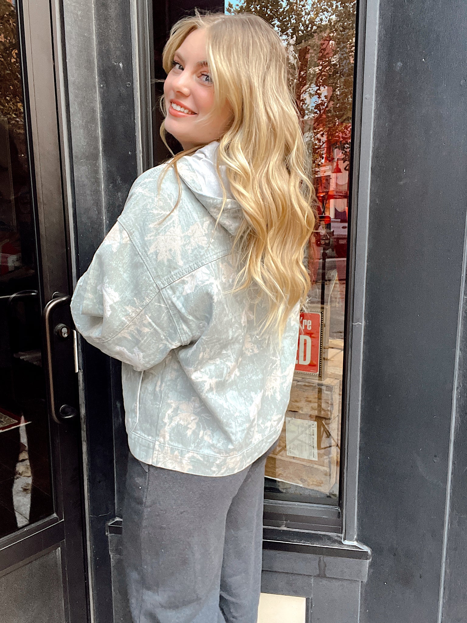 Camo Feeling Demim Pullover