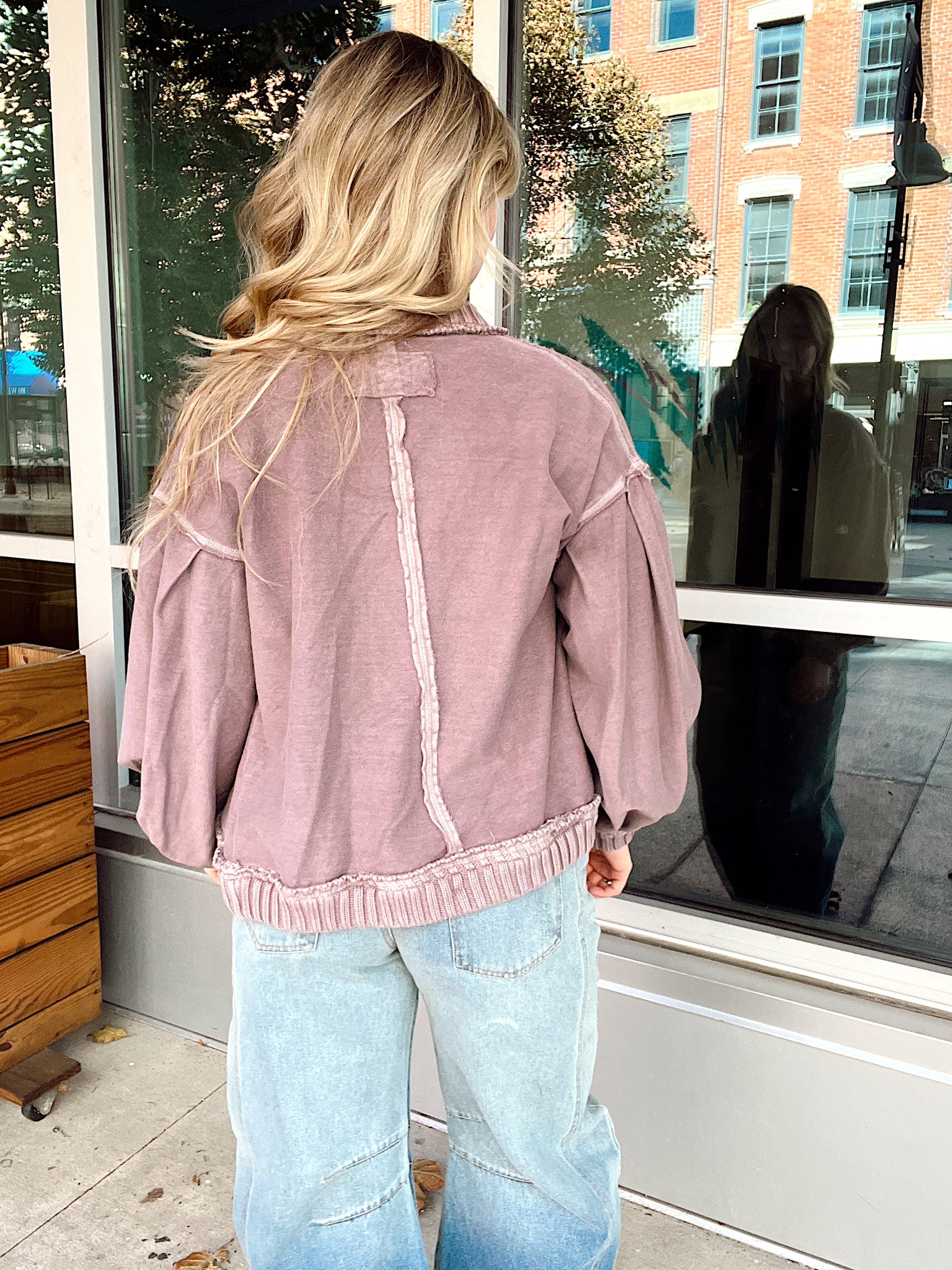 Olivia Mocha Cardigan