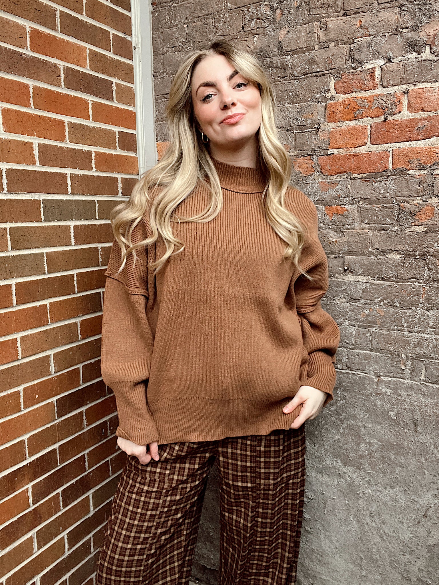 Night In Sweater Deep Camel