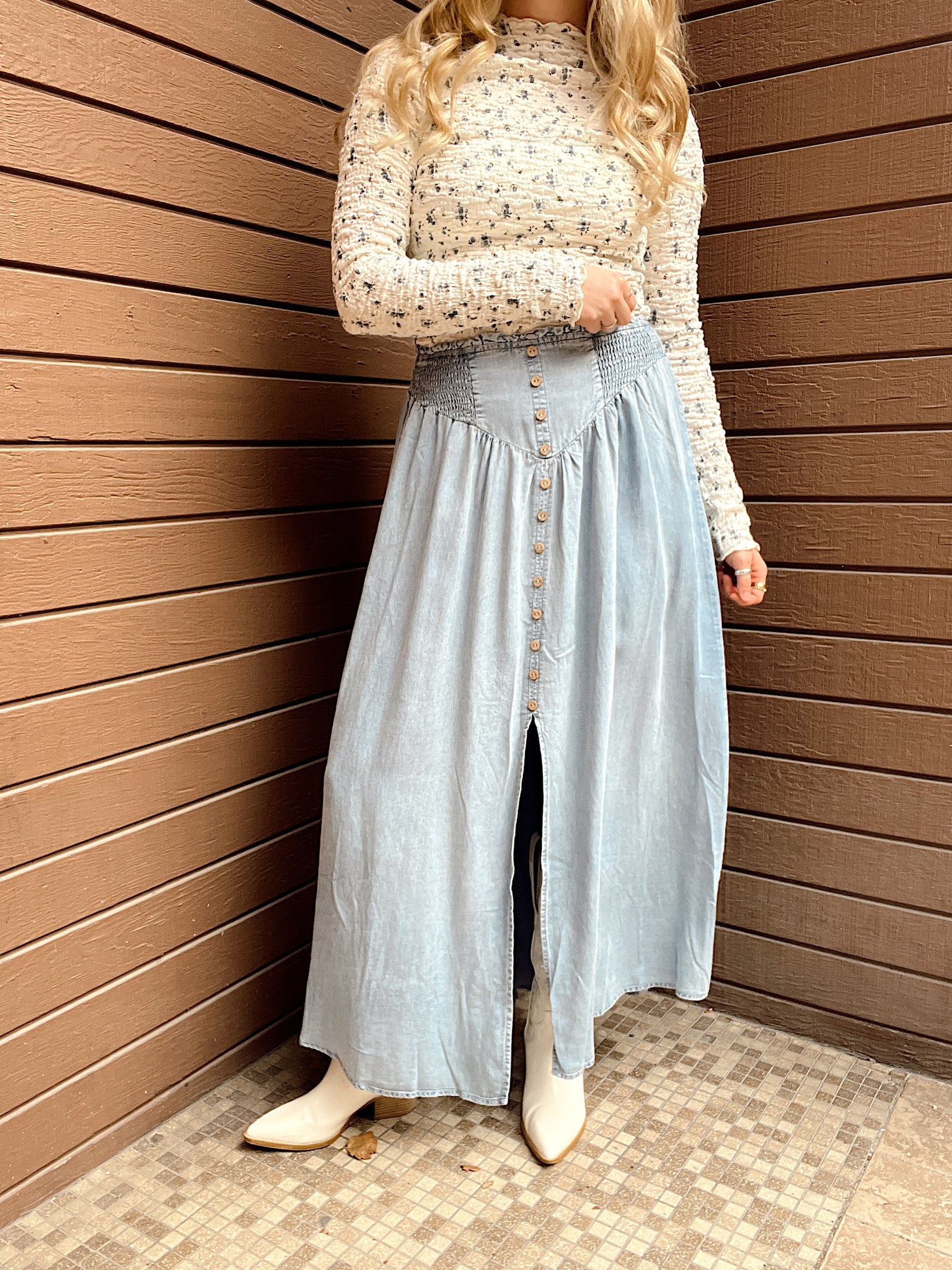 Darcie Dancin Denim Skirt