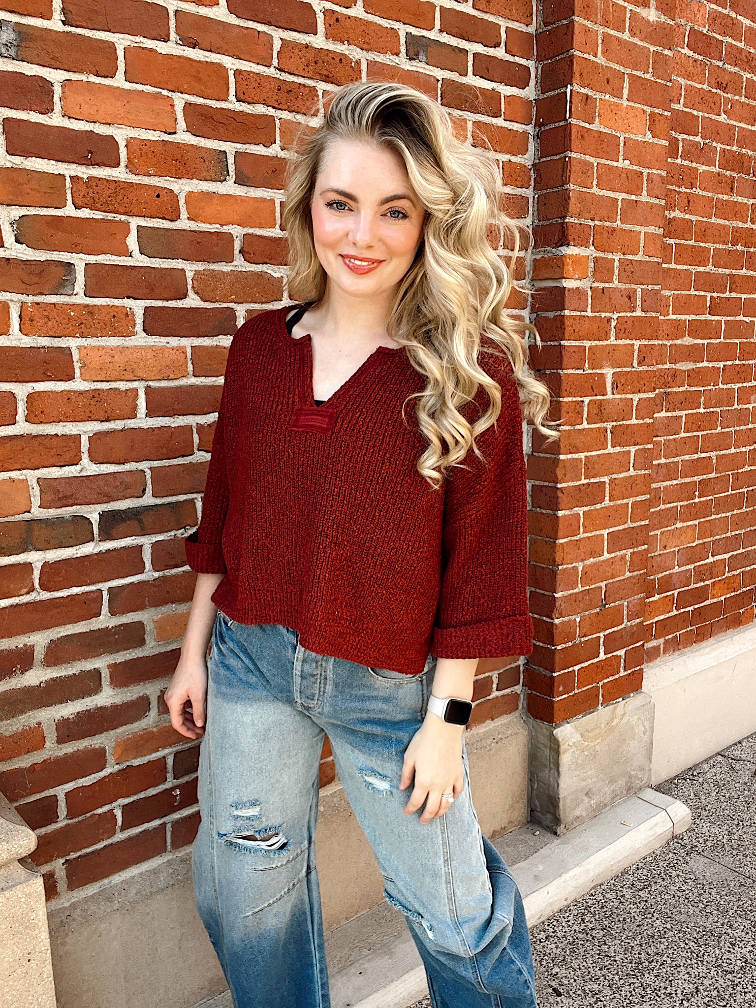 My Fav Rust Sweater