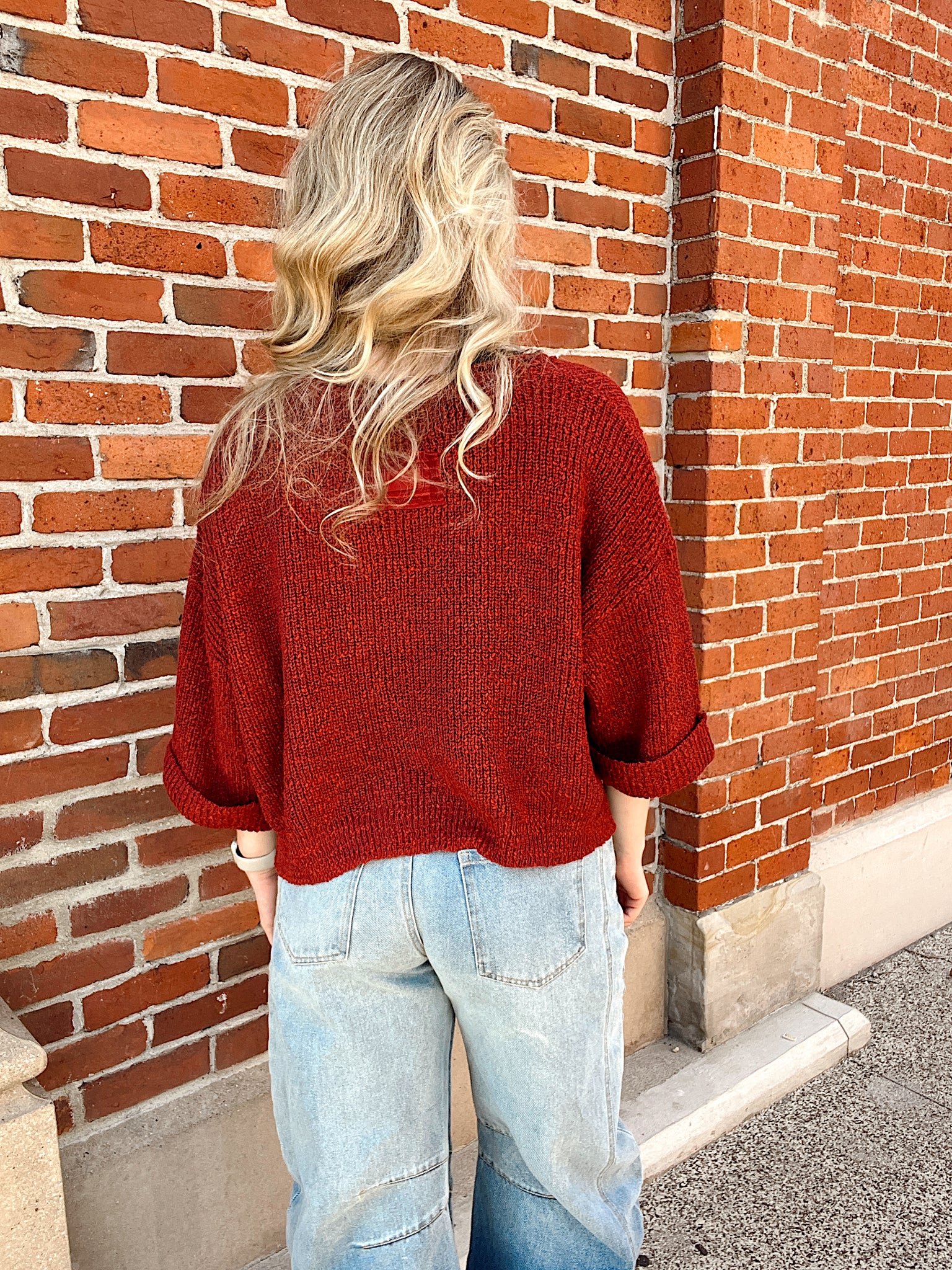 My Fav Rust Sweater