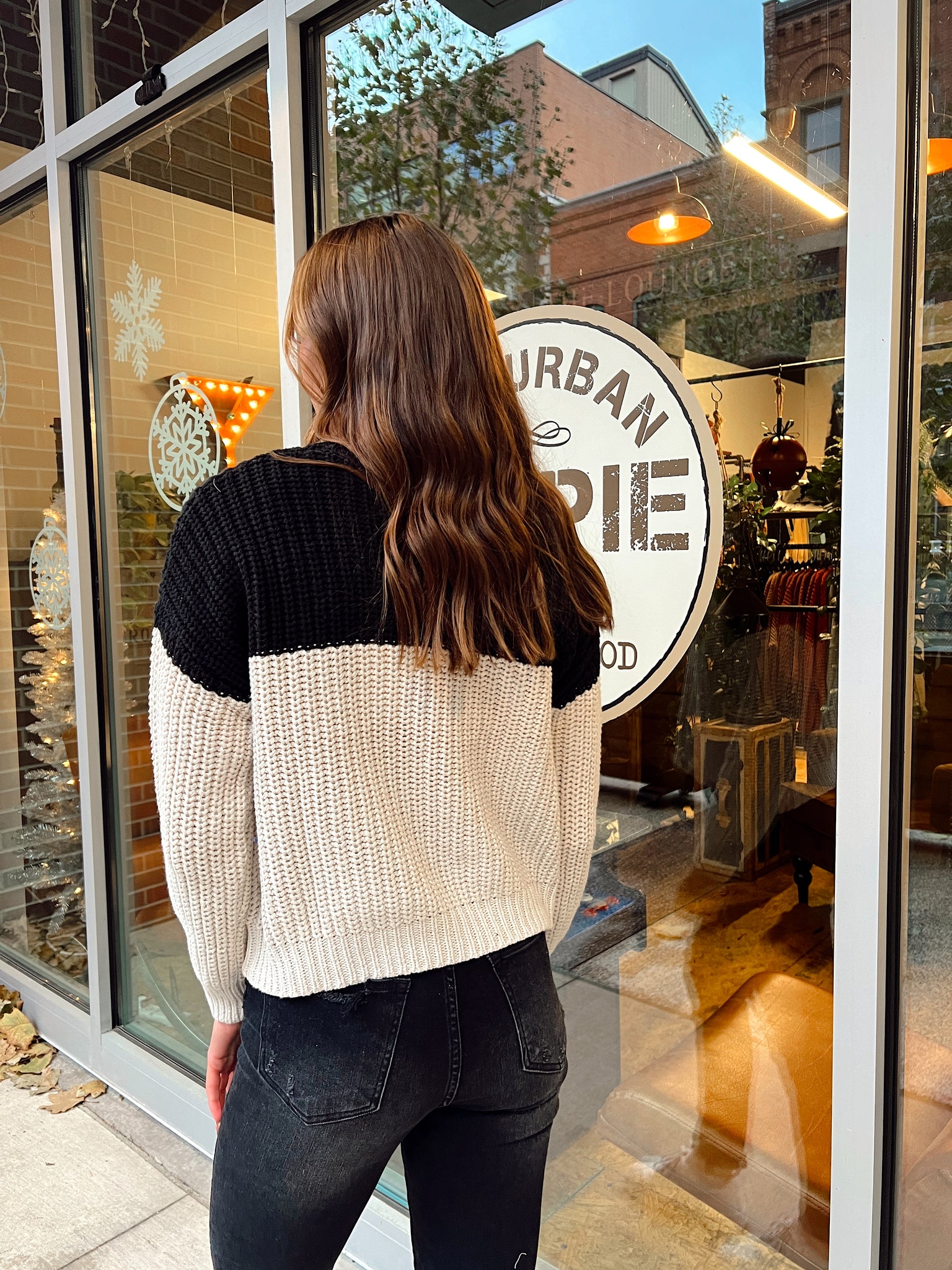 FINAL SALE- Into The Fray Oatmeal Sweater