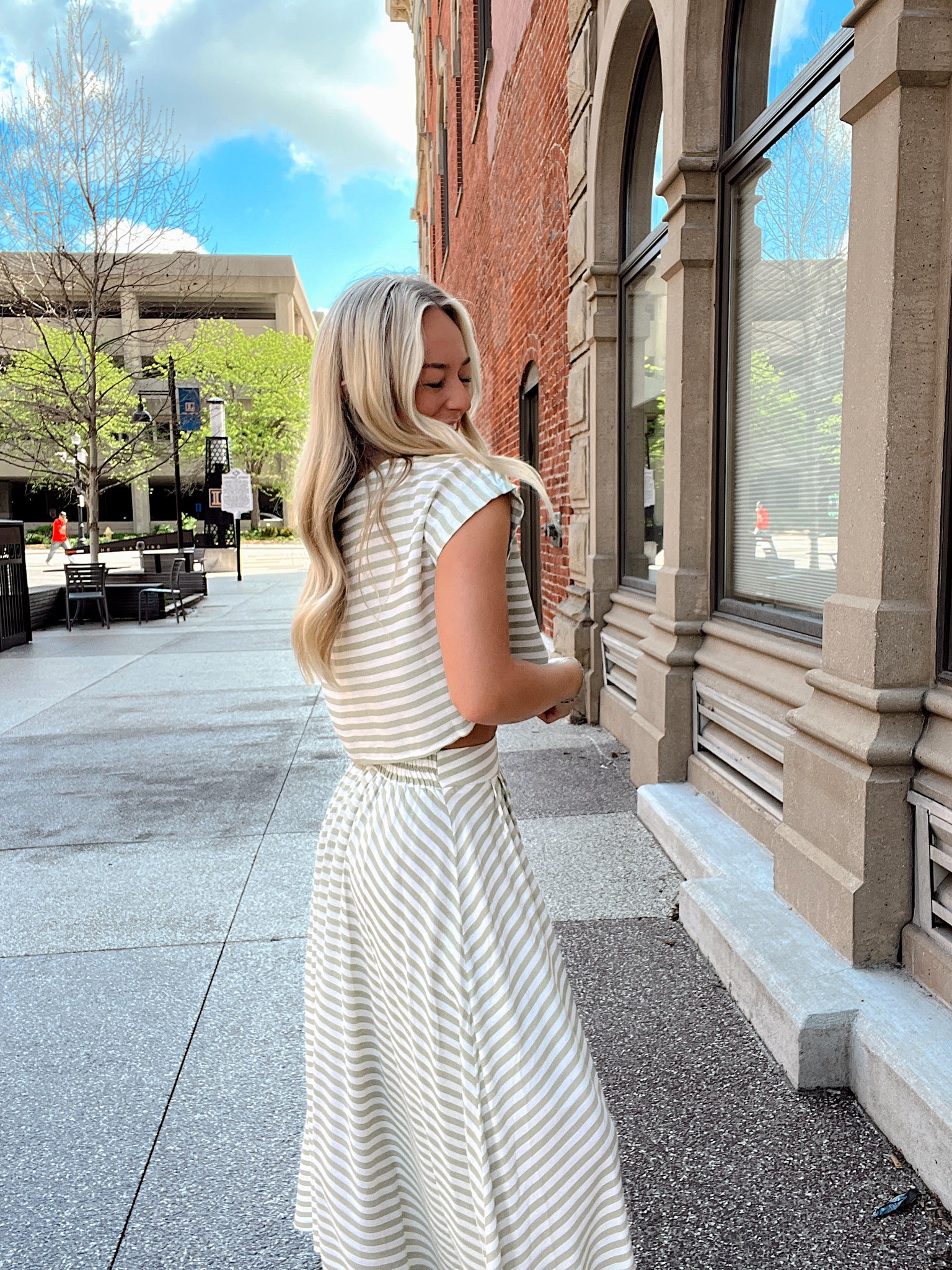 Midday Daze Olive Blouse