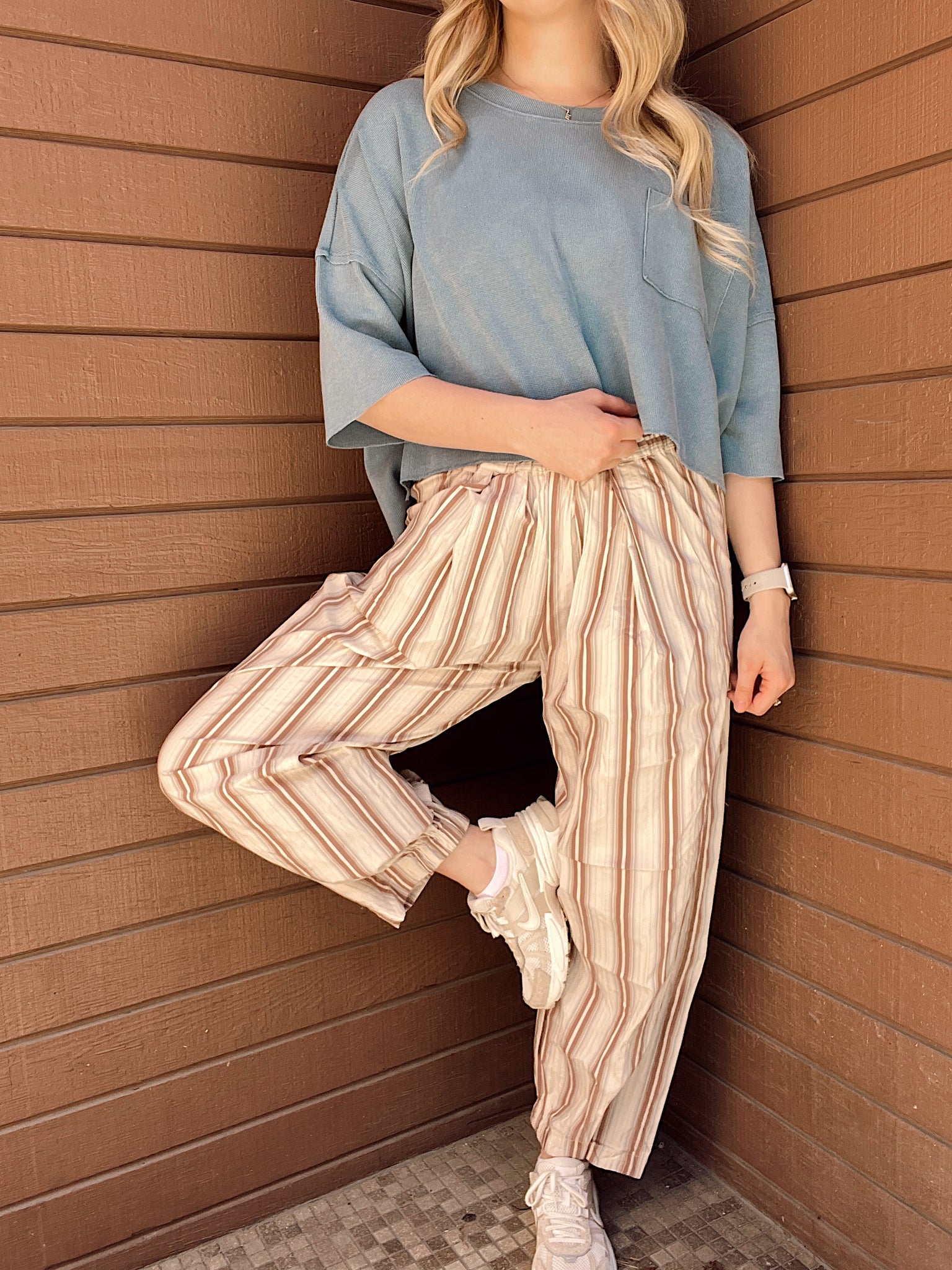 All Or Nothing Striped Pants