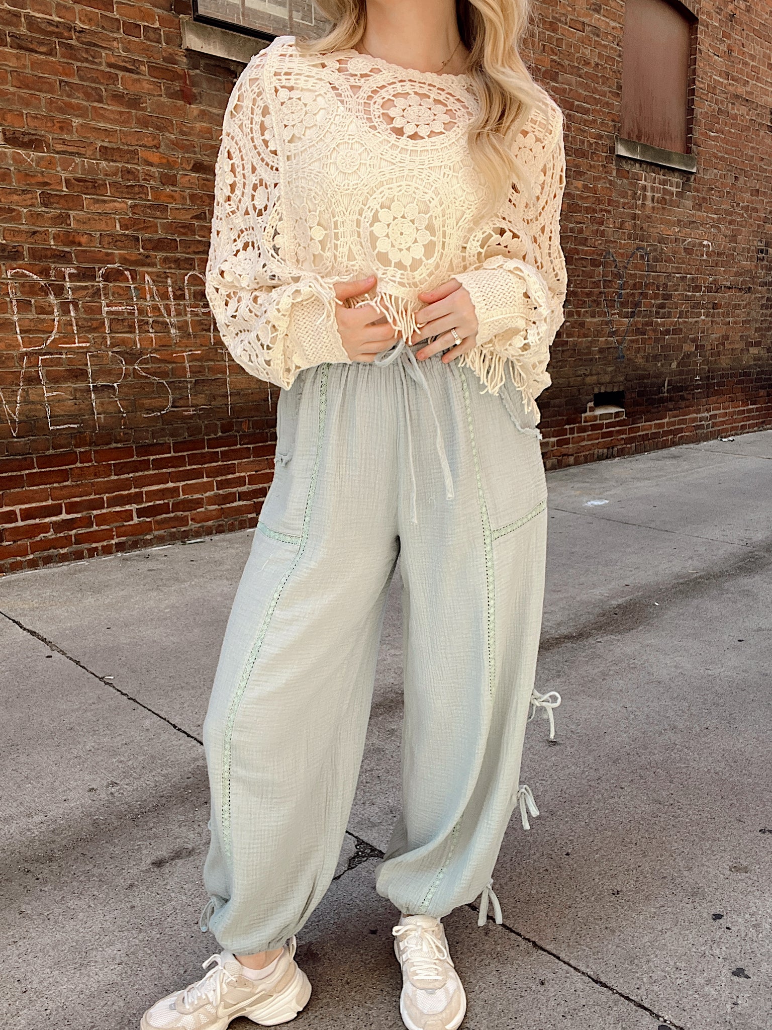 Fly Free Wide Leg Pants