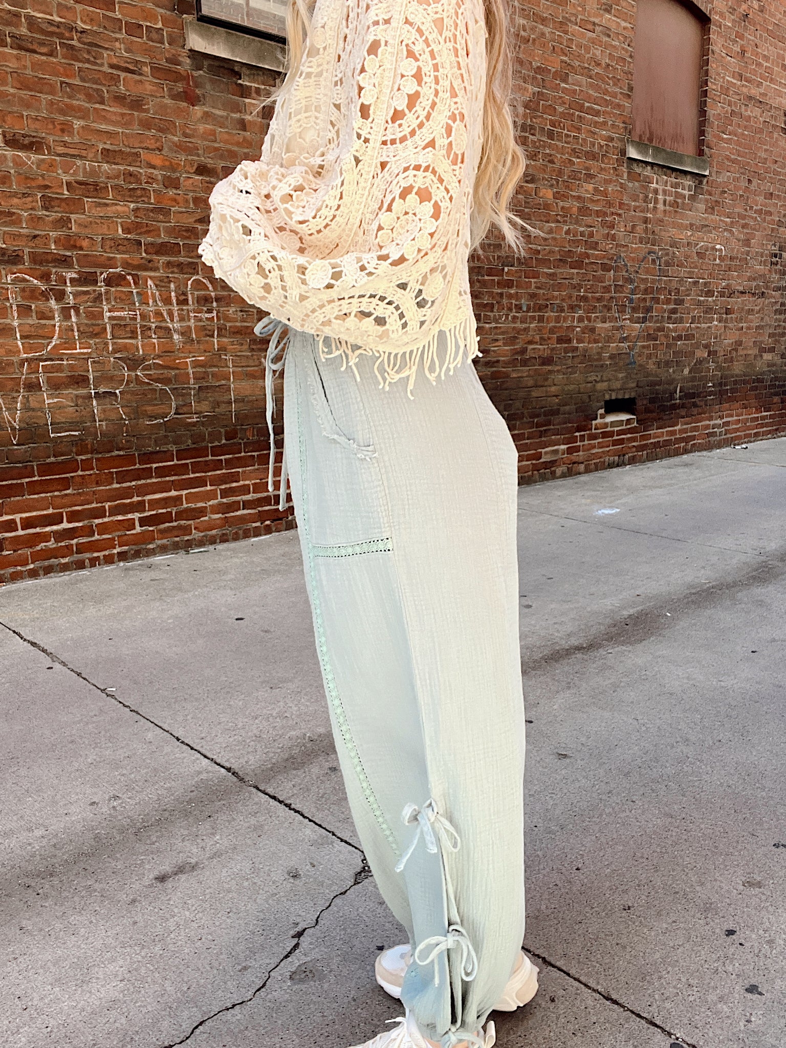 Fly Free Wide Leg Pants