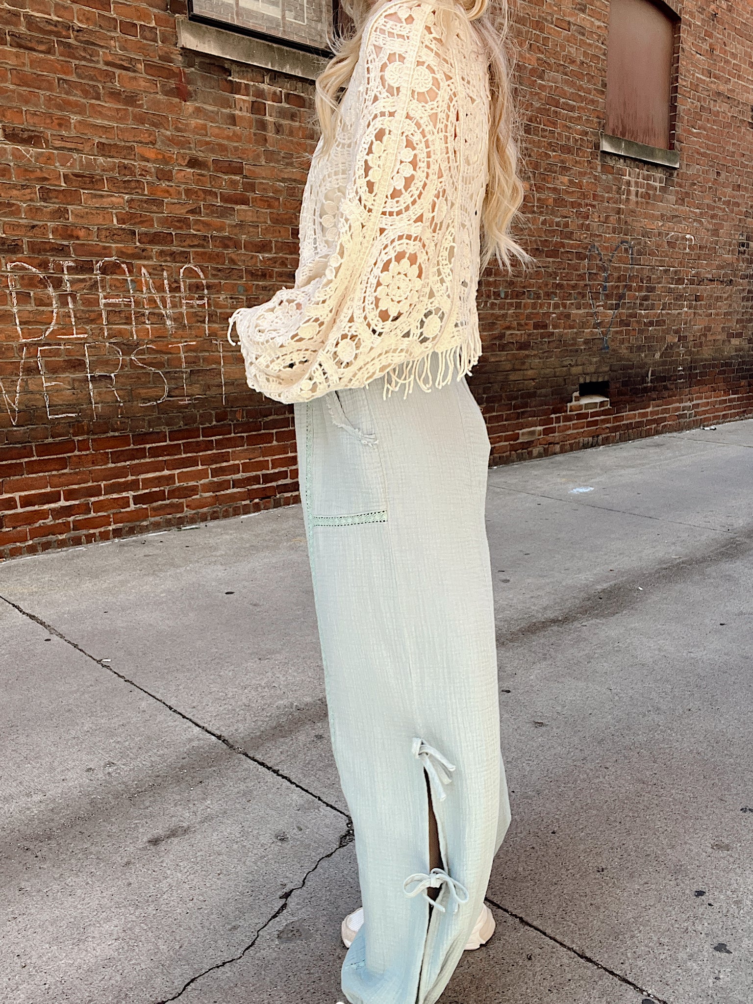 Fly Free Wide Leg Pants