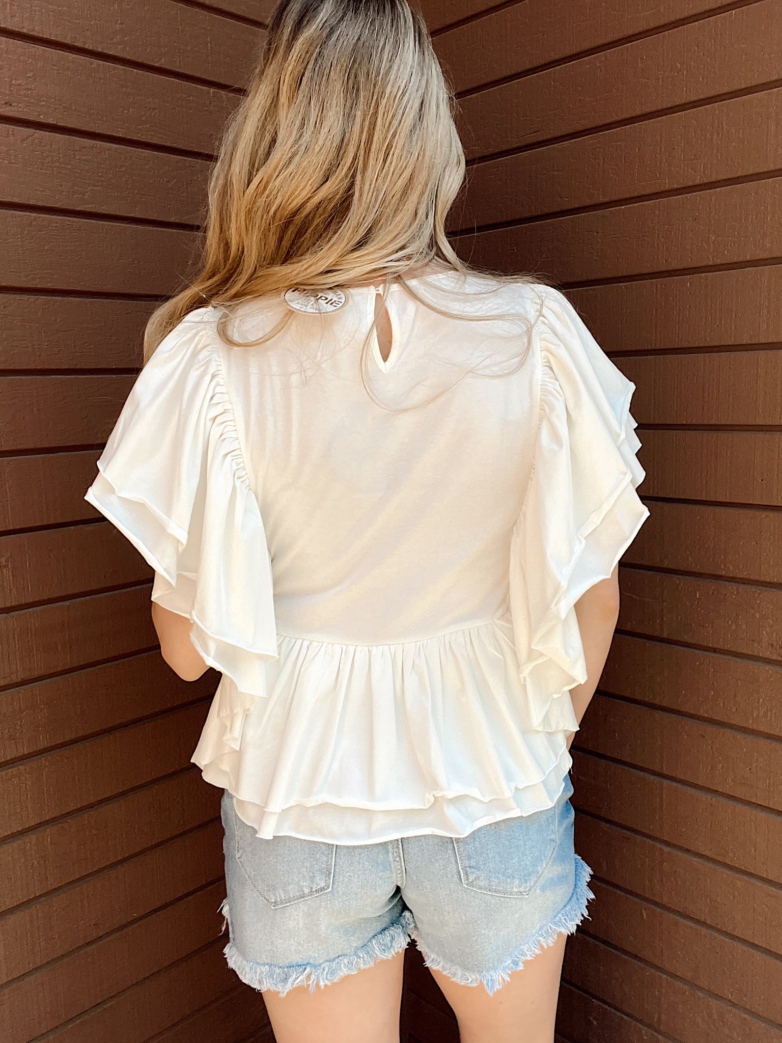 Sweet Thang Ivory Lace Blouse