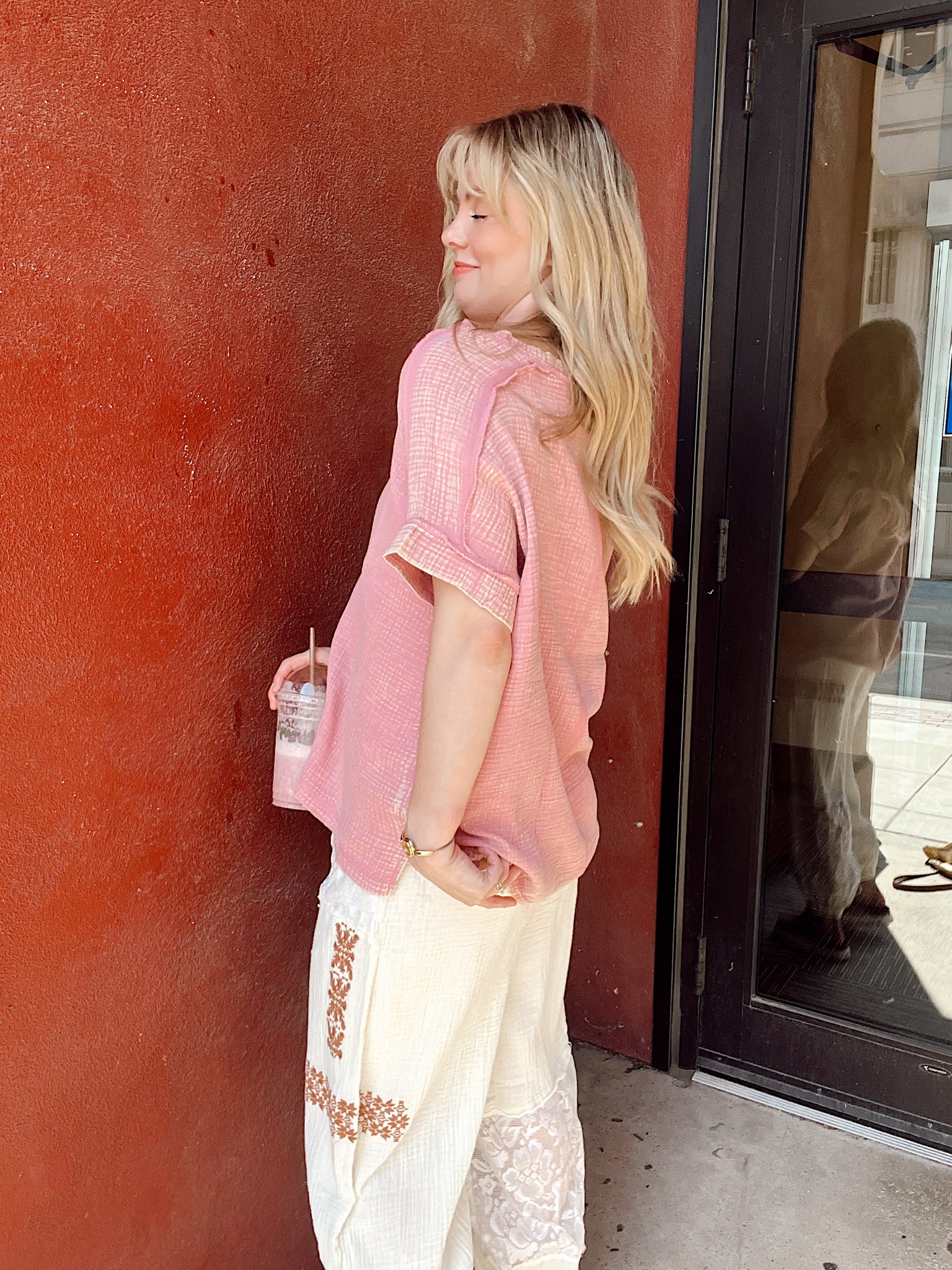 Picnic Weather Mauve Tee