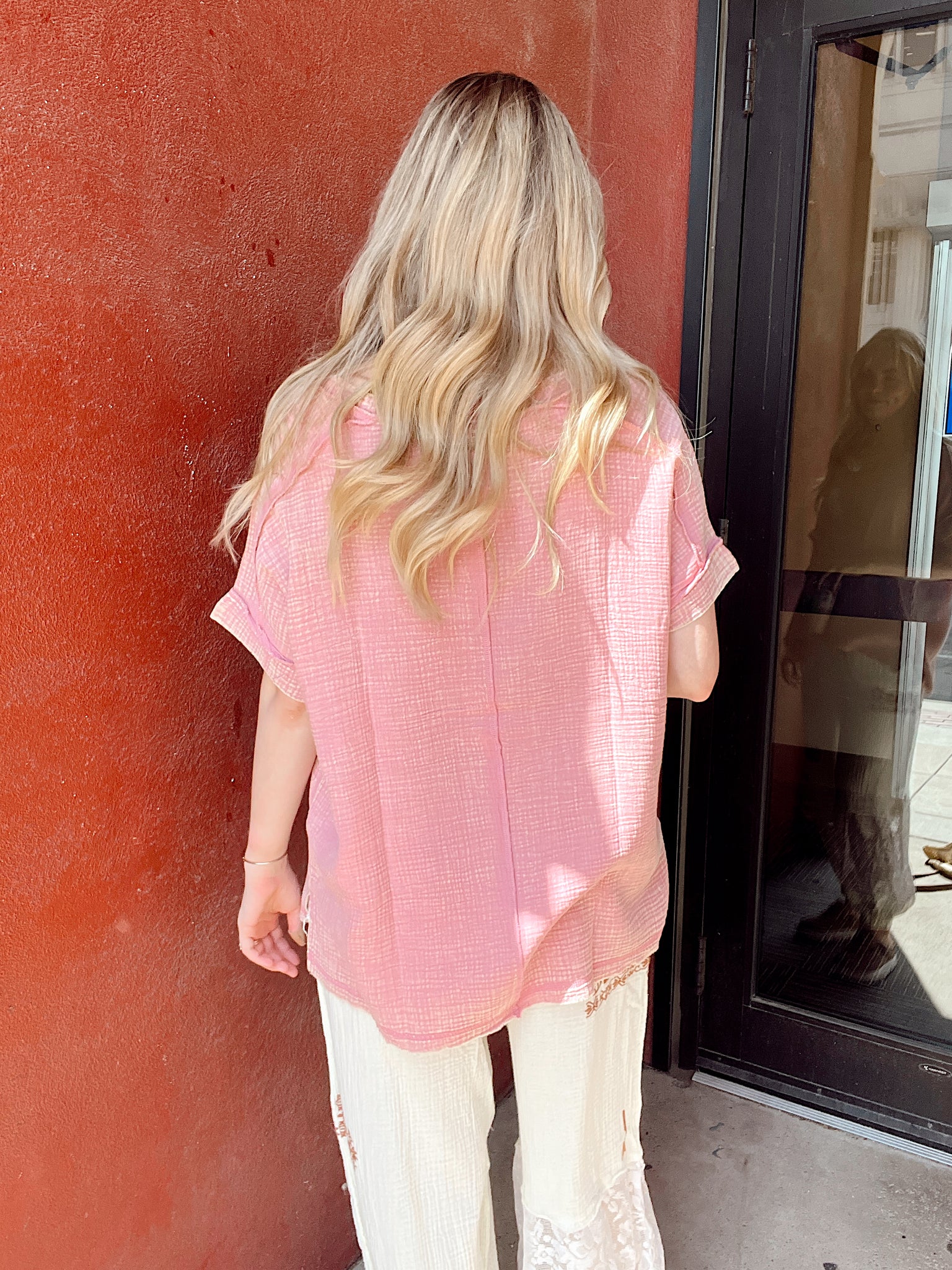 Picnic Weather Mauve Tee