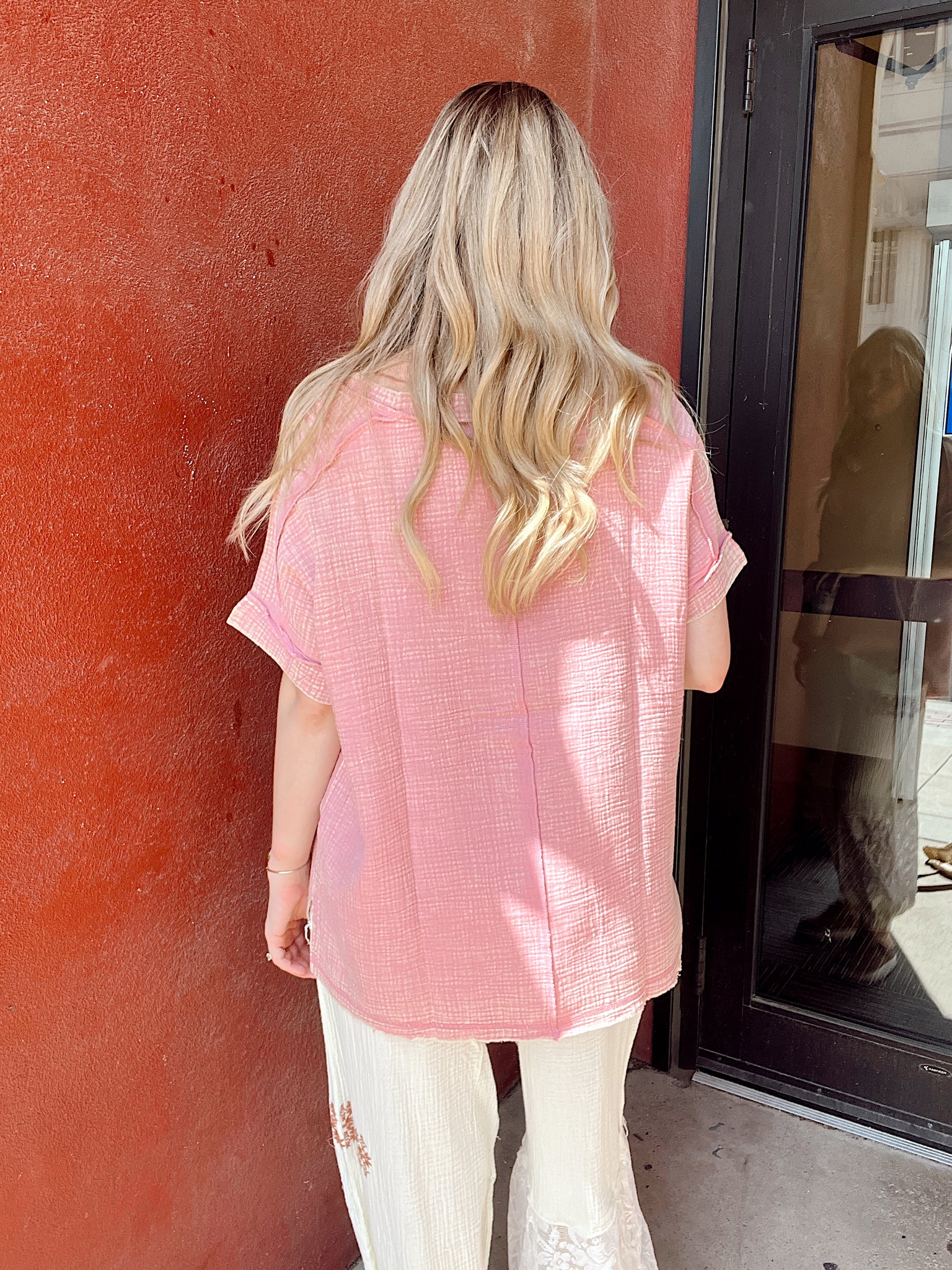 Picnic Weather Mauve Tee