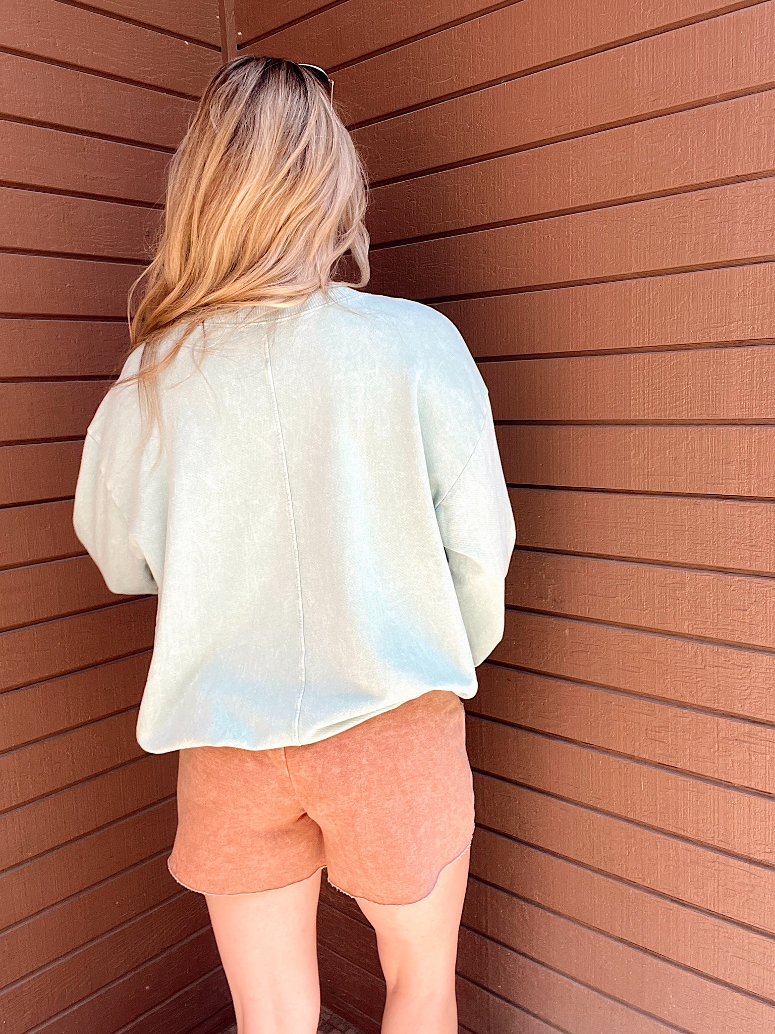 Graphic Sardiines Mineral Wash Sweatshirt