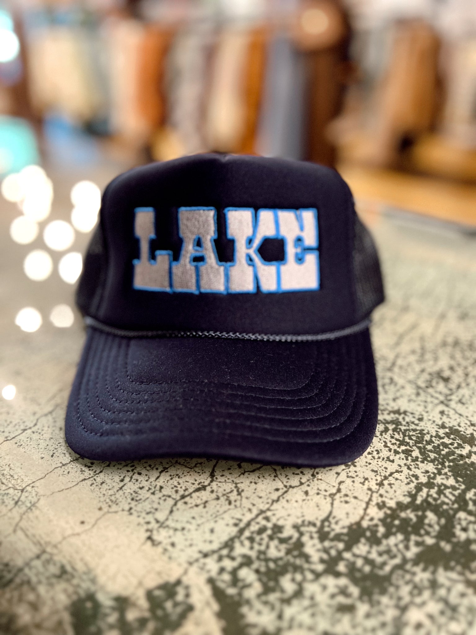 Lake Navy Trucker Hat