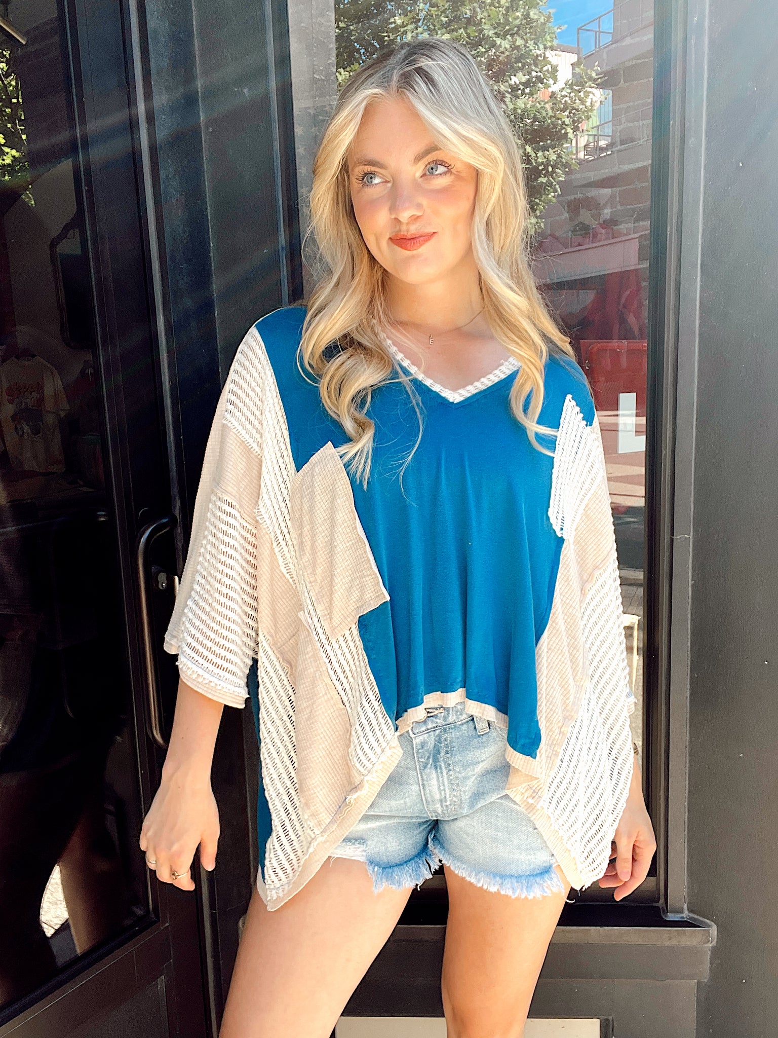 Blooming Sundays Oversized Top