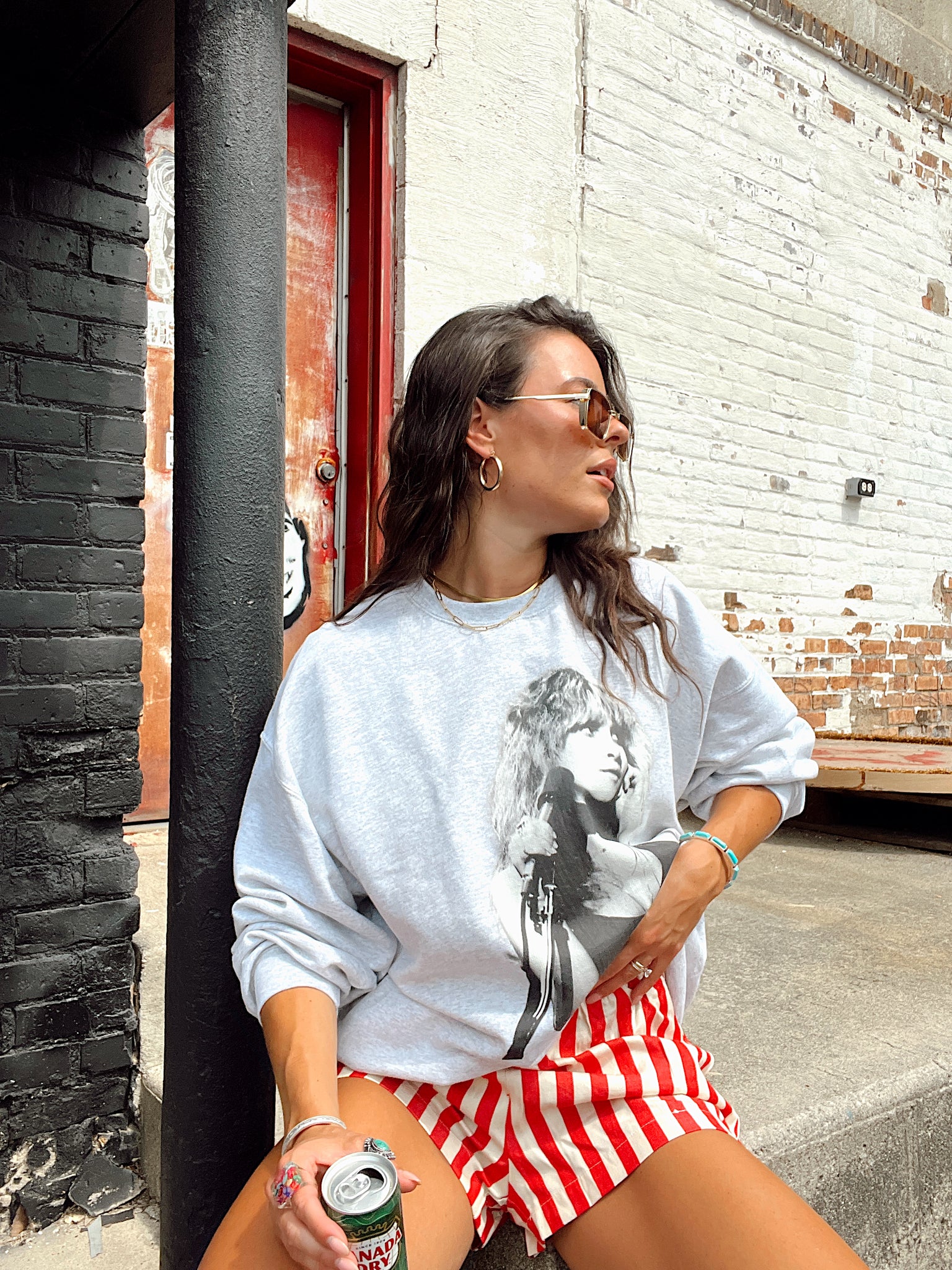 Vintage Stevie Graphic Sweatshirt