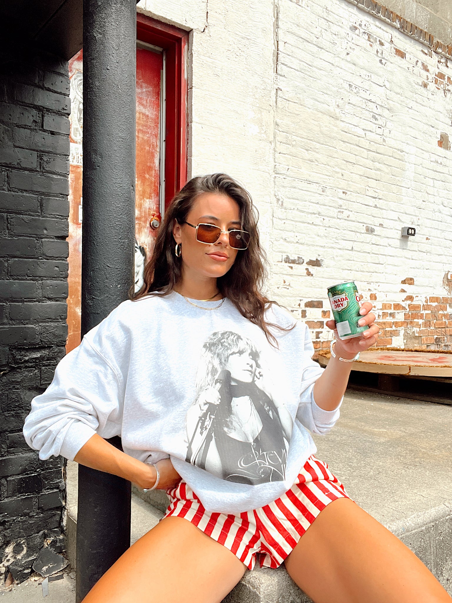 Vintage Stevie Graphic Sweatshirt