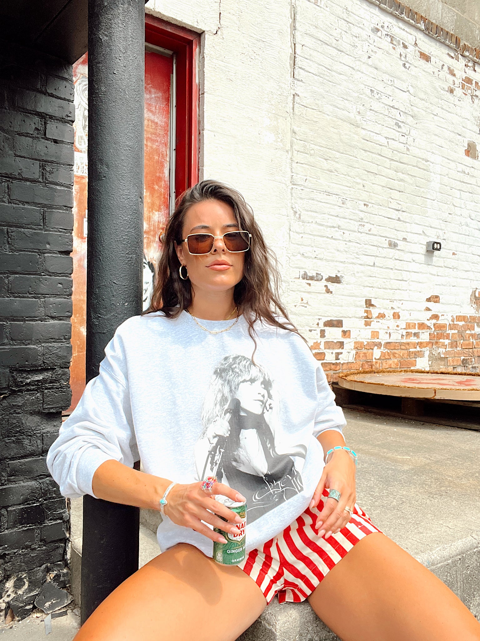 Vintage Stevie Graphic Sweatshirt